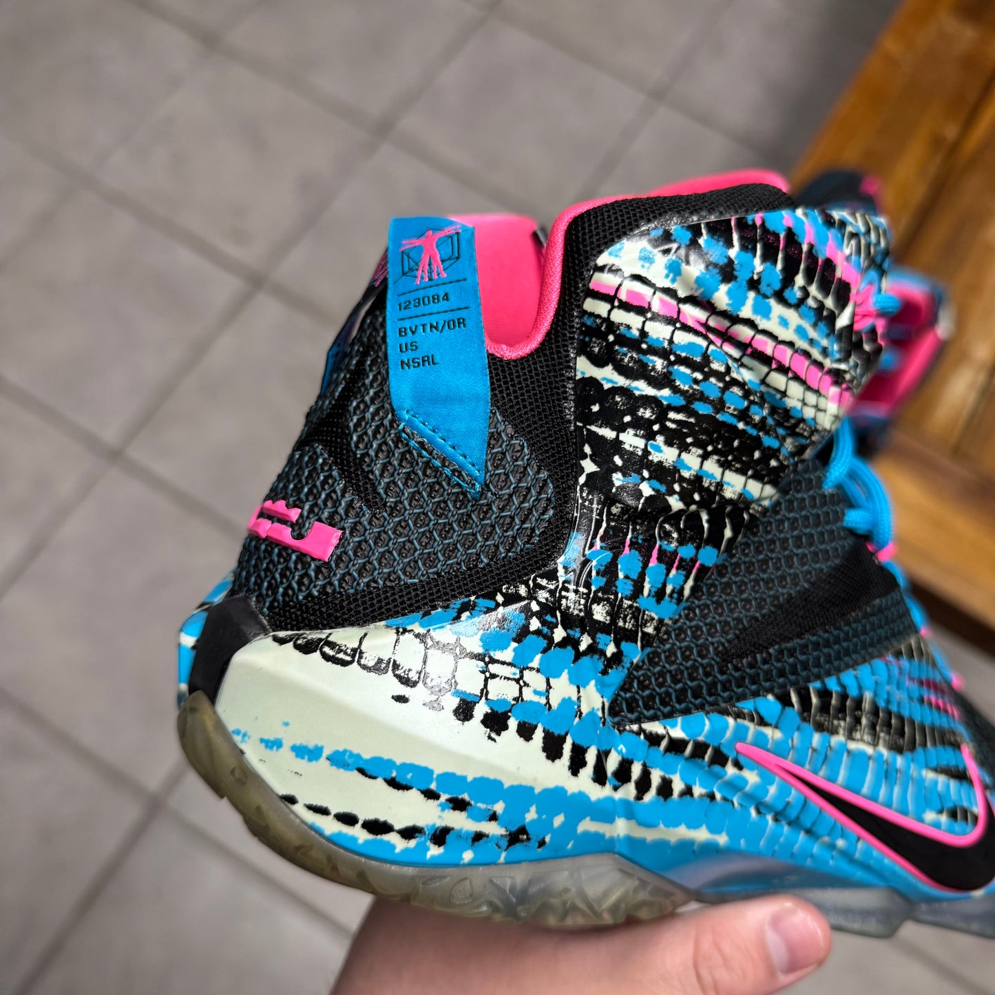 LeBron 12 ‘23 Chromosomes’ (Worn)