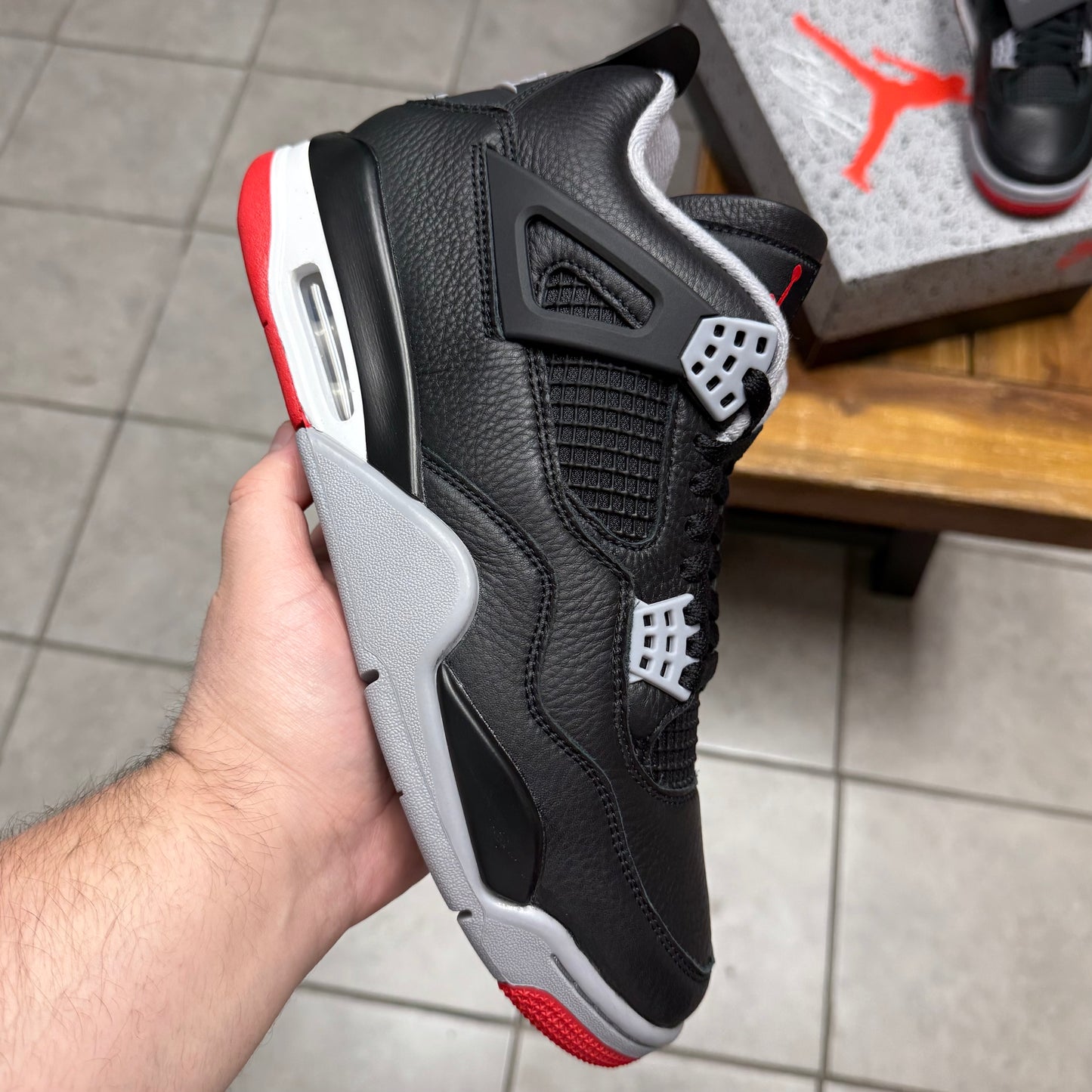Jordan 4 Bred Reimagined