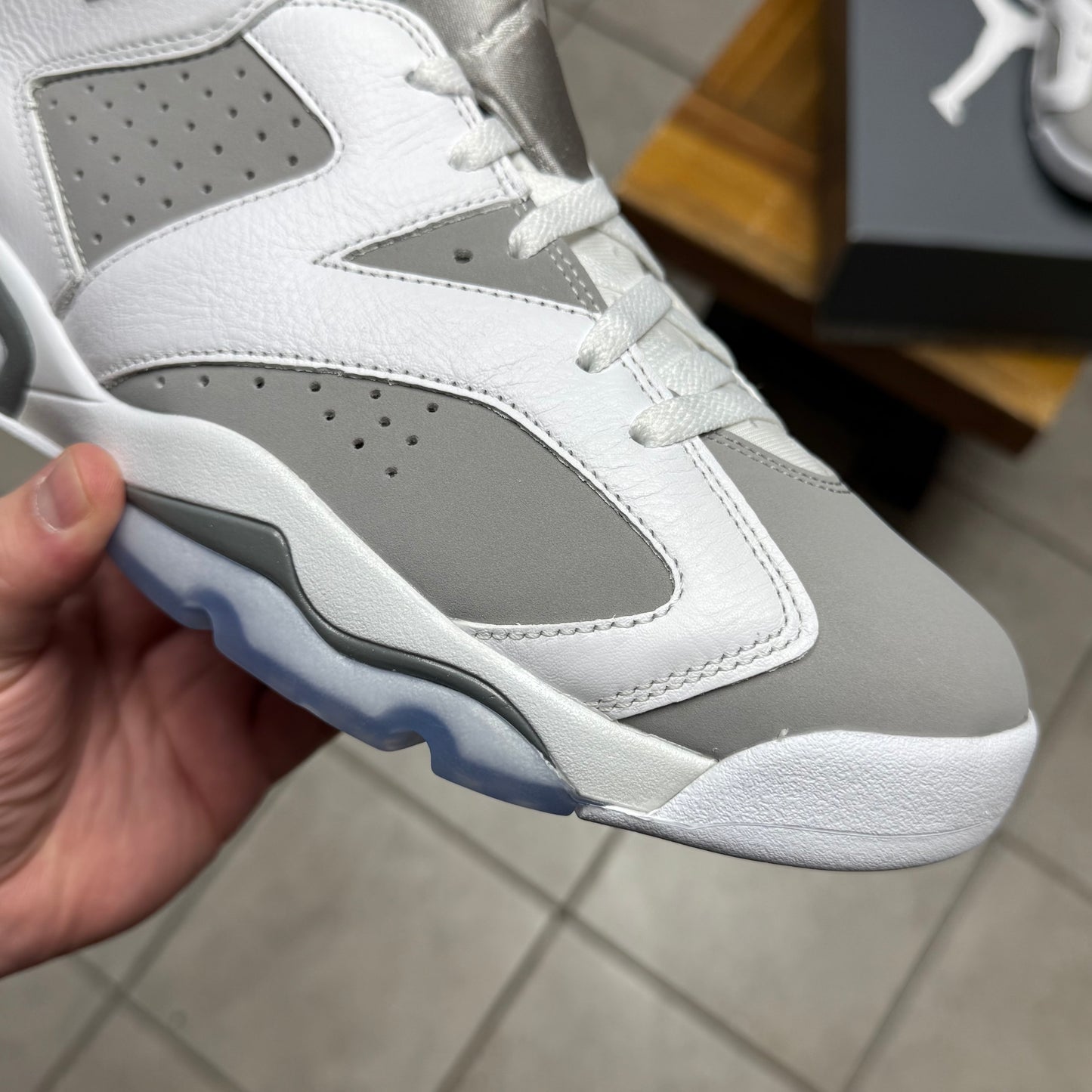 Jordan 6 Cool Grey (Worn)