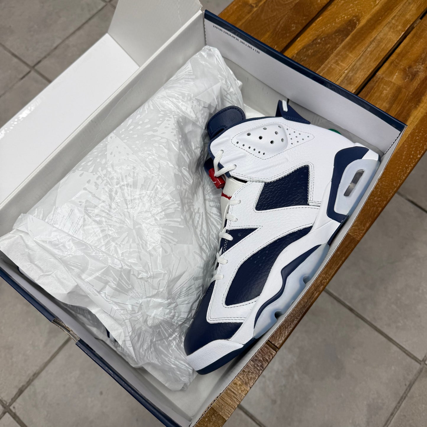 Jordan 6 Olympic 2024 (Worn)