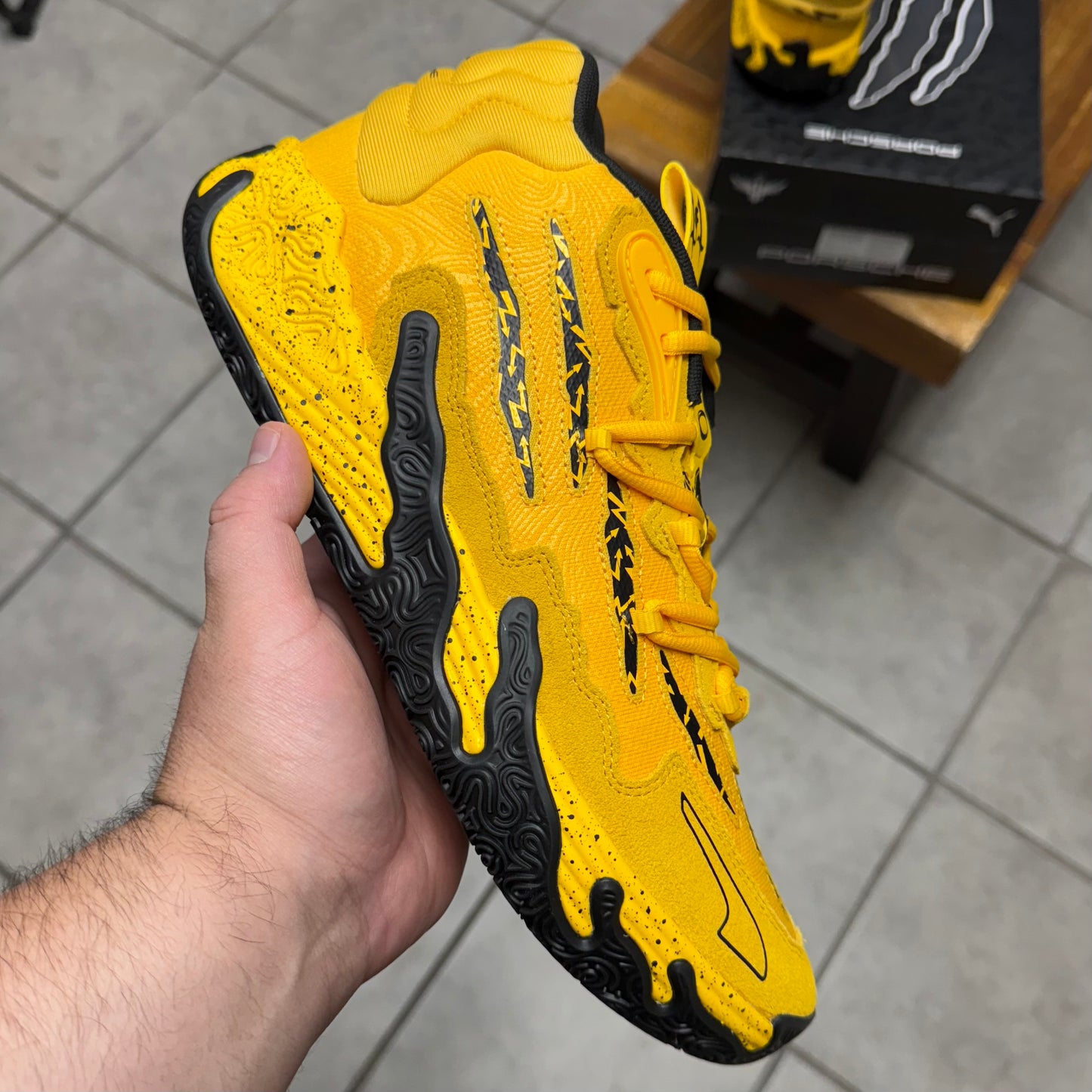 Puma LaMelo Ball MB.03 Porsche Sport Yellow