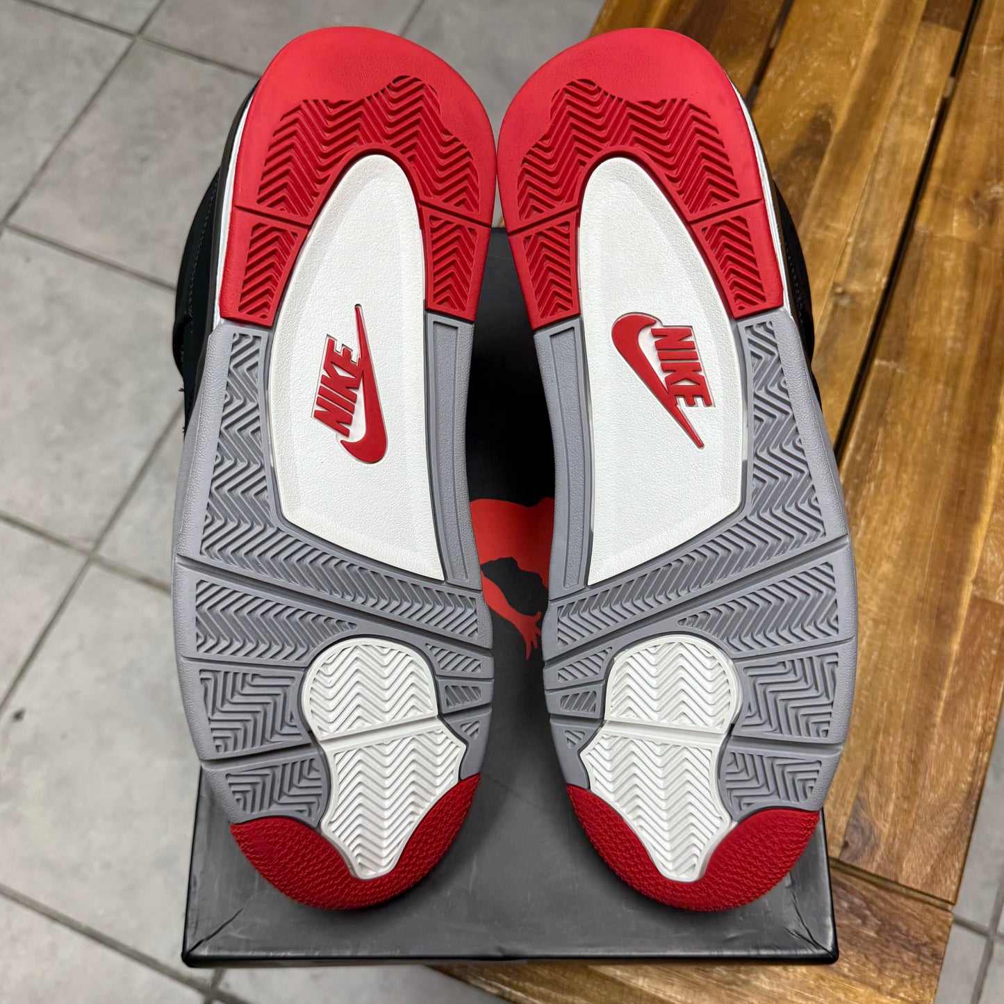 Jordan 4 Bred 2019 (Worn)