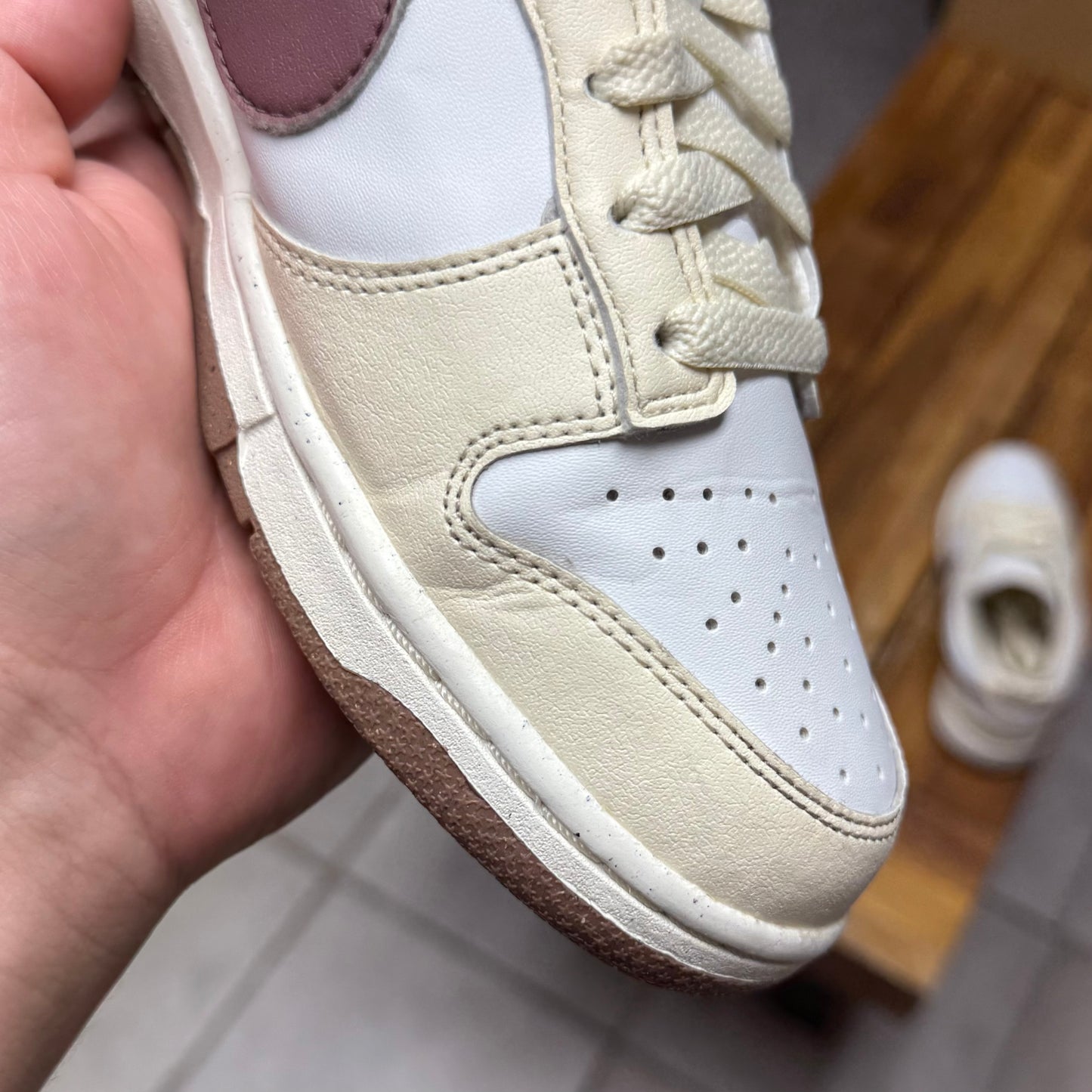 Dunk Next Nature Low Coconut Mauve W (Worn)