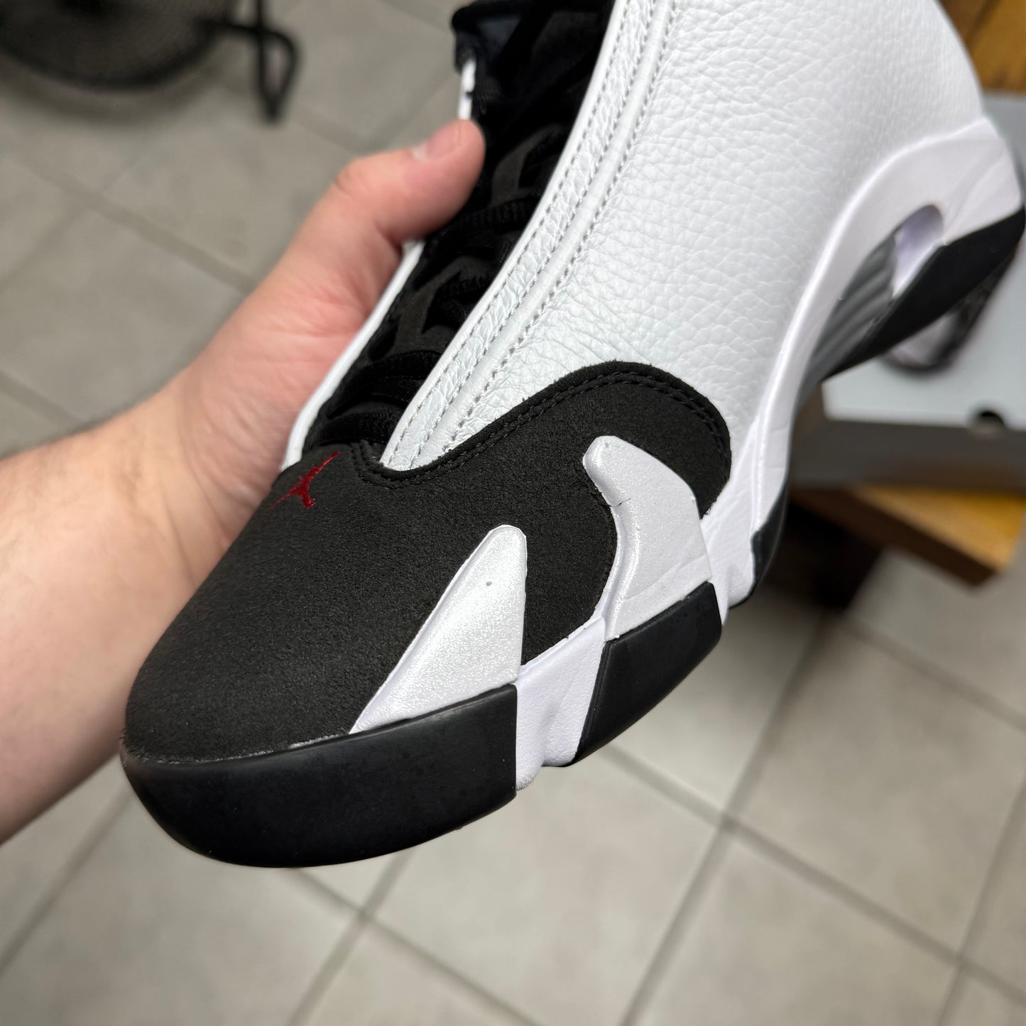 Jordan 14 Black Toe (Worn)
