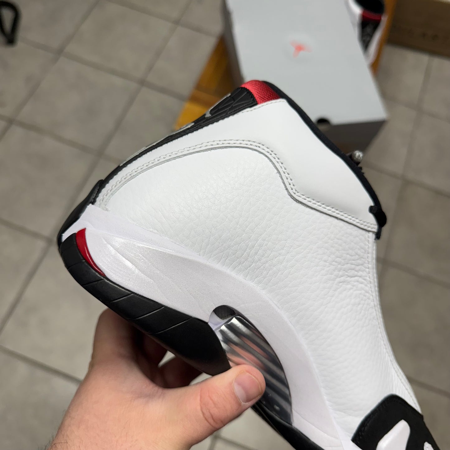 Jordan 14 Black Toe (Worn)