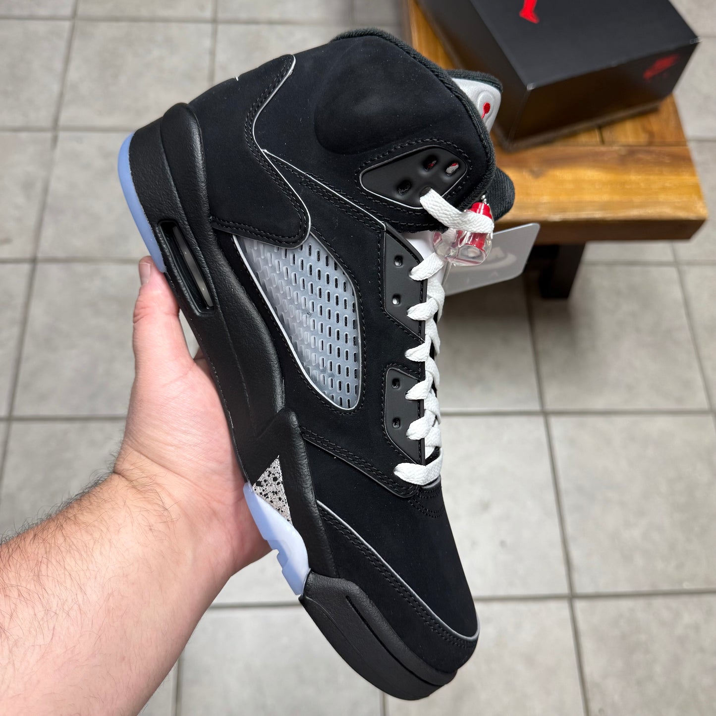 Jordan 5 Black Metallic Reimagined