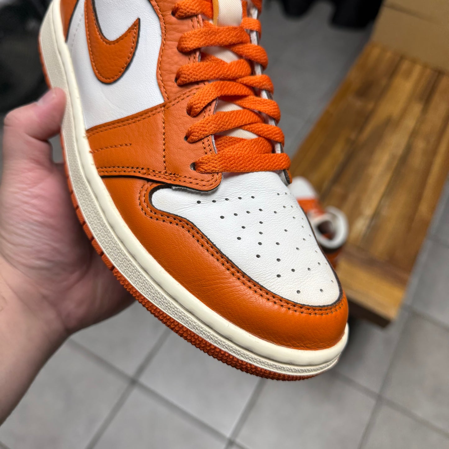 Jordan 1 Retro High OG Starfish W (Worn)