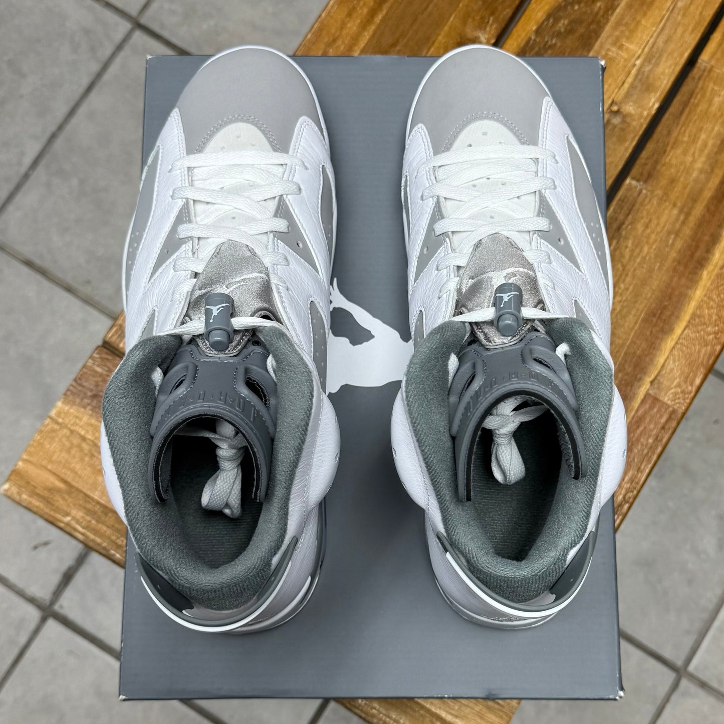 Jordan 6 Cool Grey (Worn)