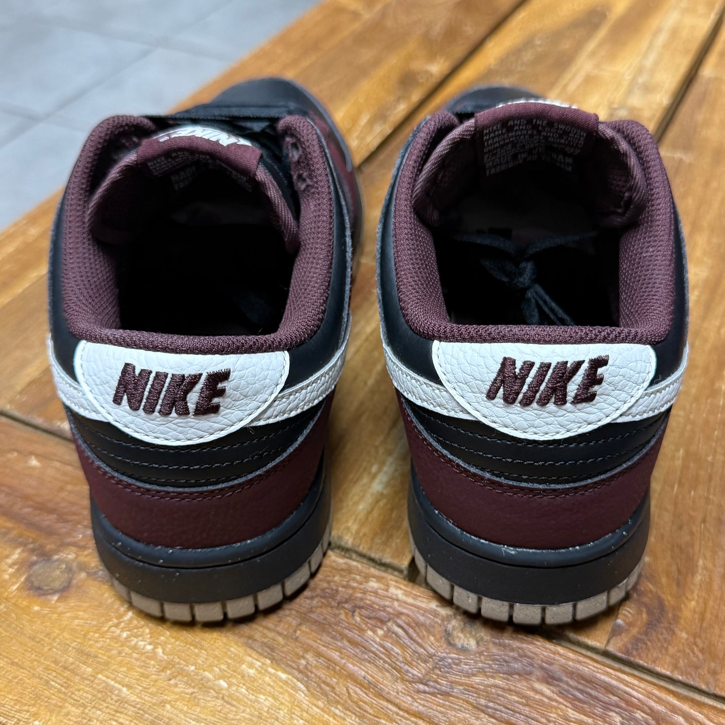 Dunk Low Next Nature ‘Burgundy Crush Black' (Worn)