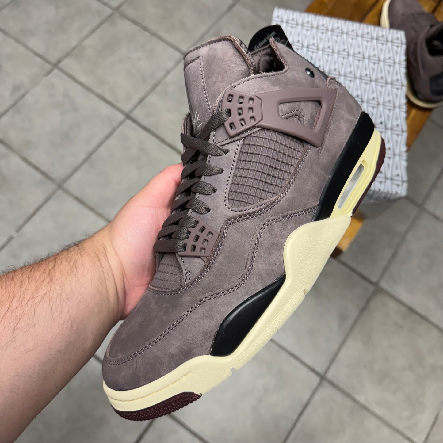 Jordan 4 x A Ma Maniére Violet Ore