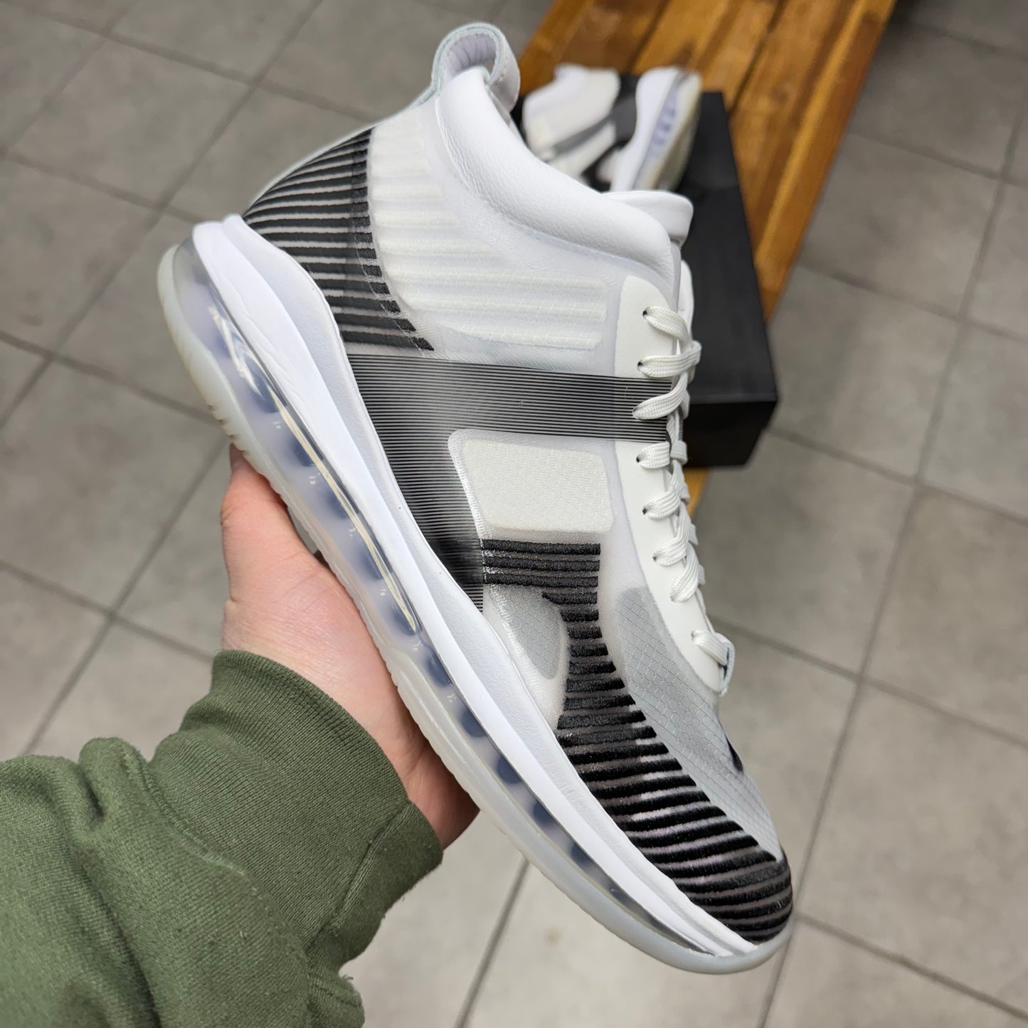 LeBron Icon x John Elliot White (Worn)