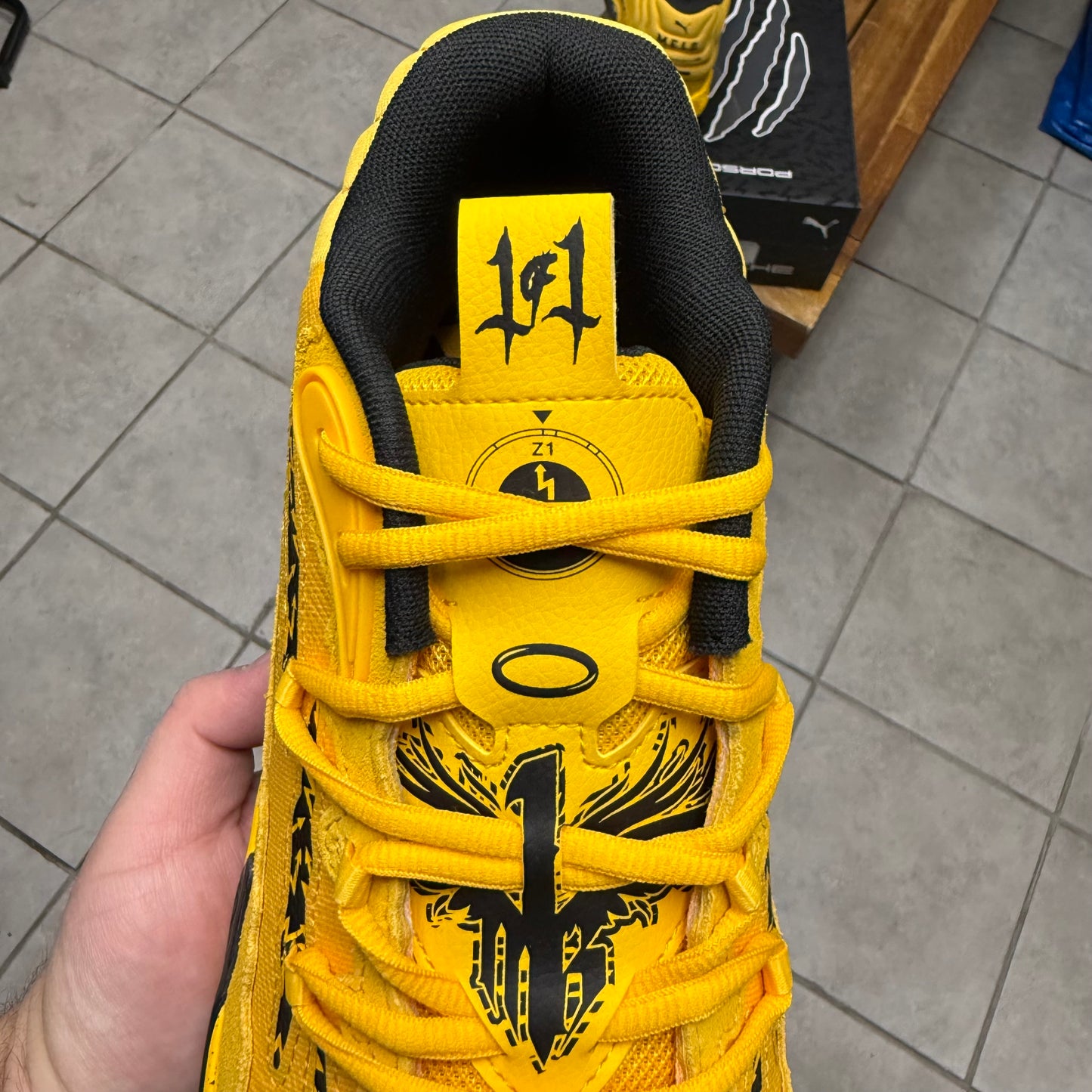Puma LaMelo Ball MB.03 Porsche Sport Yellow