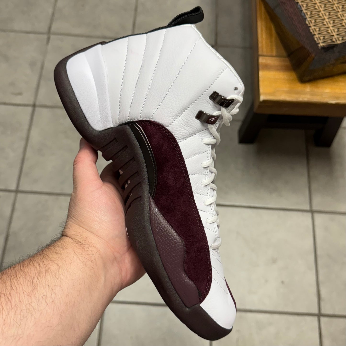 Jordan 12 SP x A Ma Maniére White