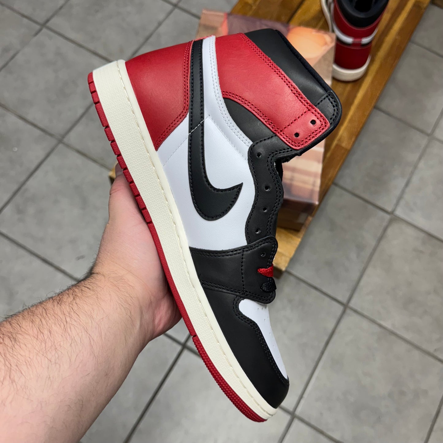 Jordan 1 High OG Black Toe Reimagined