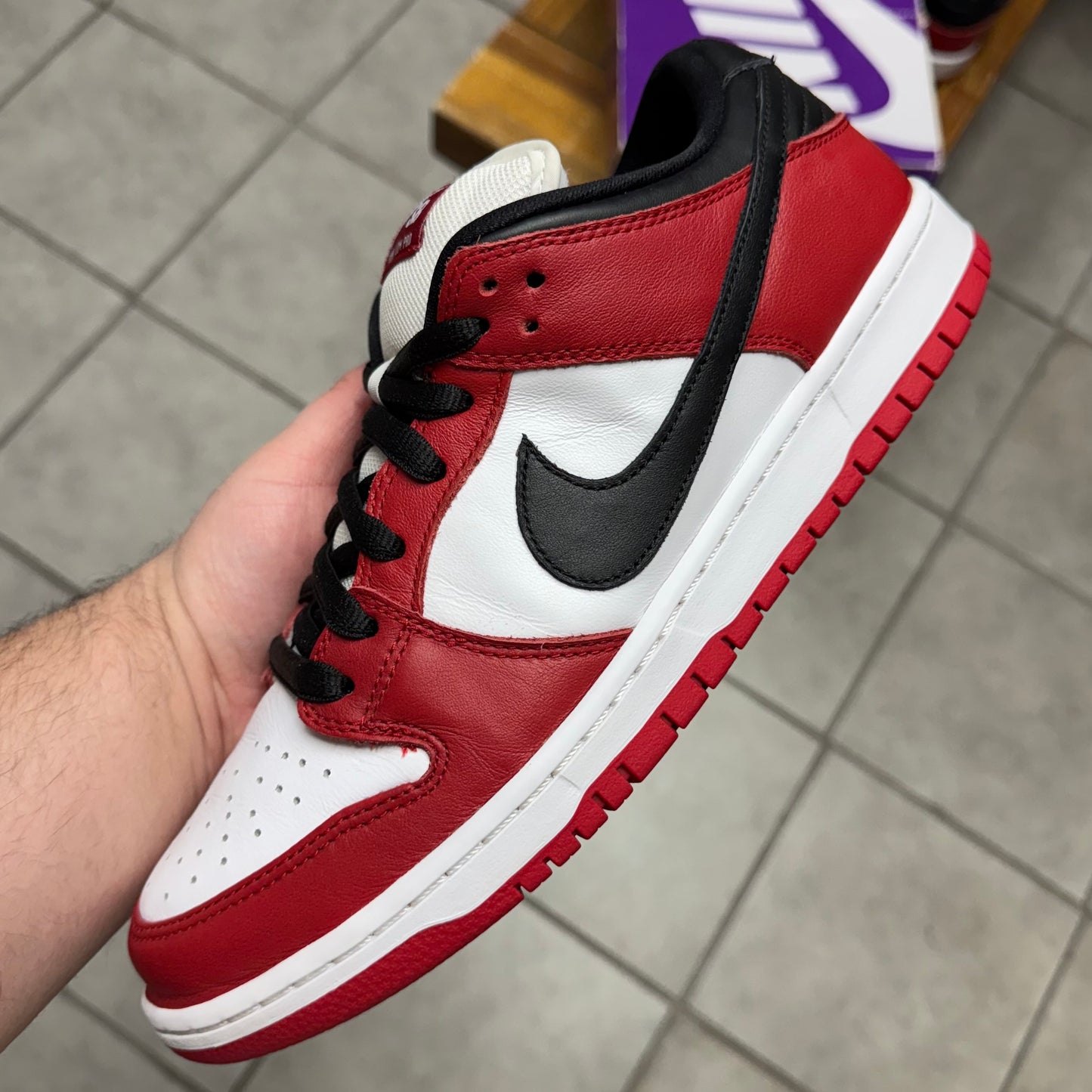 SB Dunk Low J-Pack Chicago (Worn)