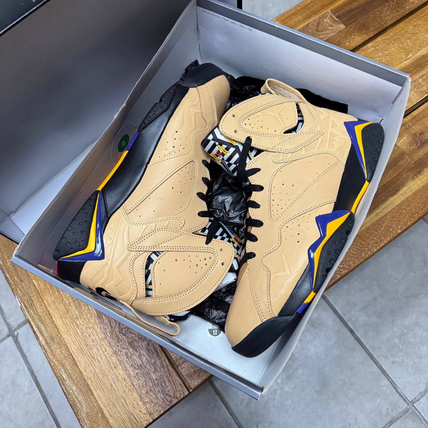 Jordan 7 Afrobeats (Worn)