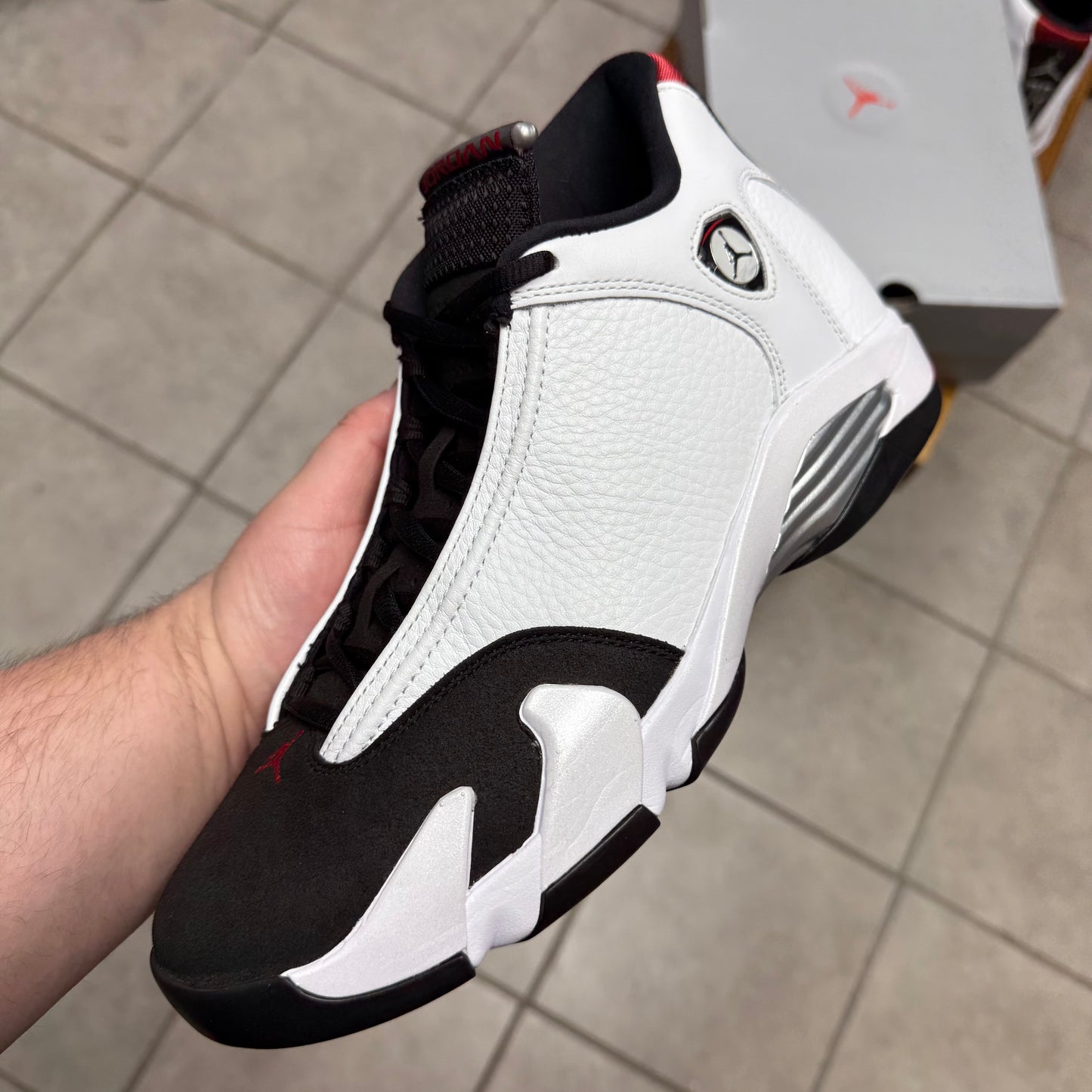 Jordan 14 Black Toe (Worn)