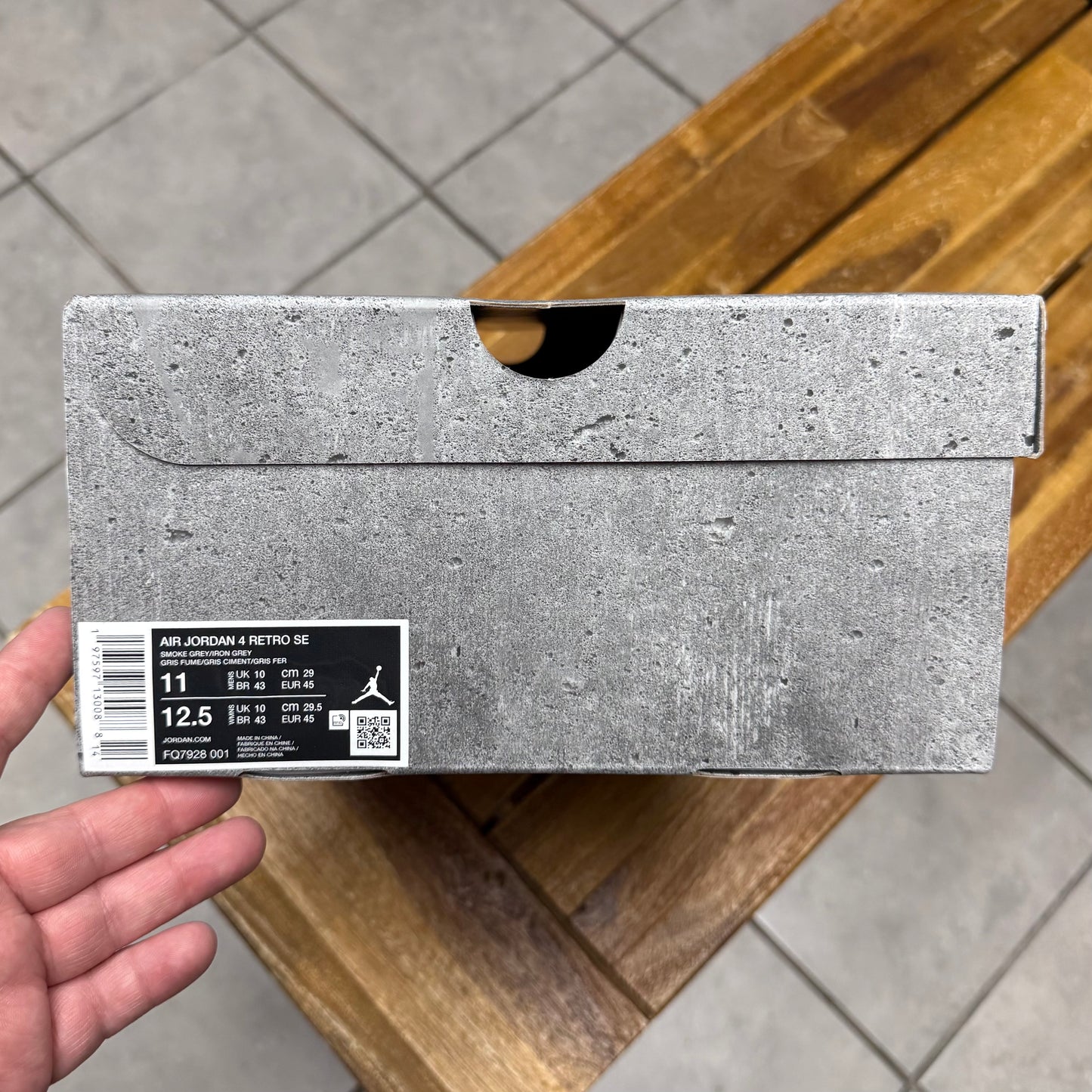 Jordan 4 Wet Cement