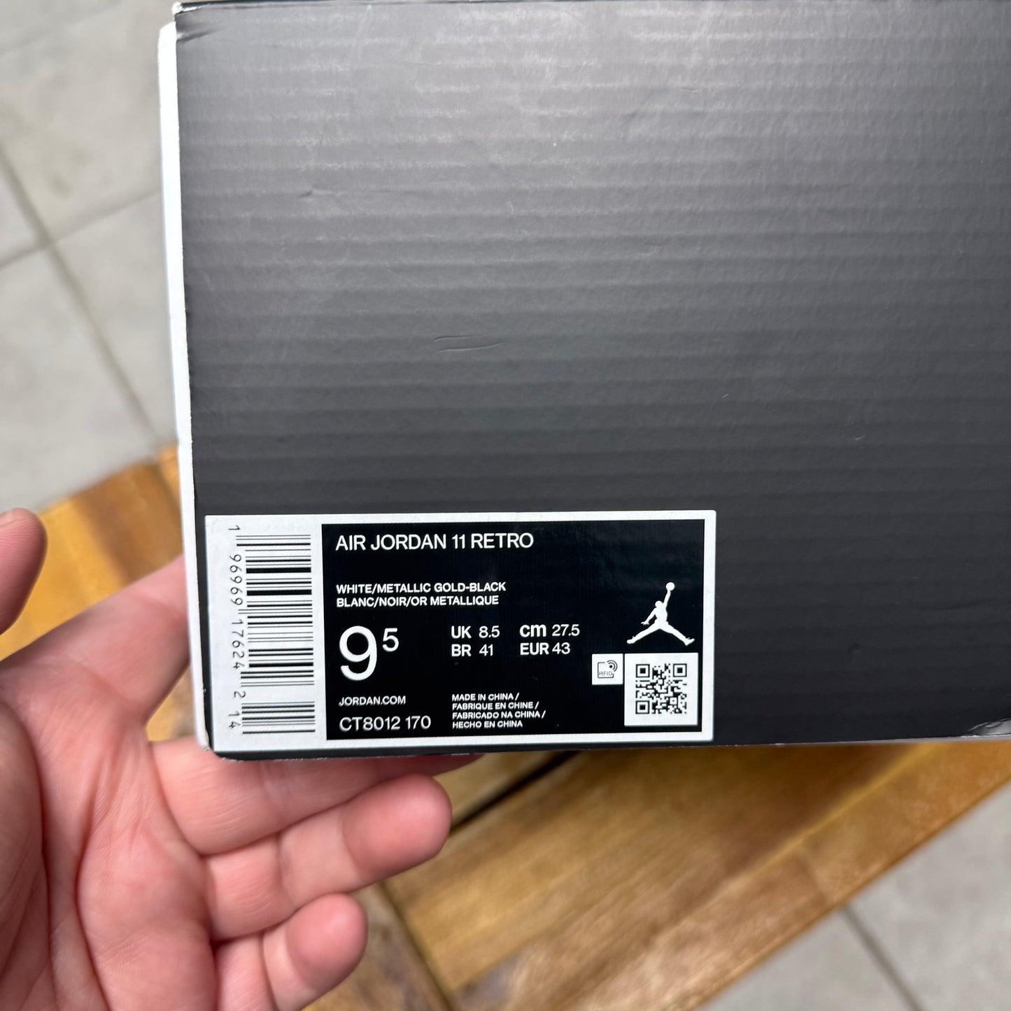 Jordan 11 DMP Gratitude (Worn)
