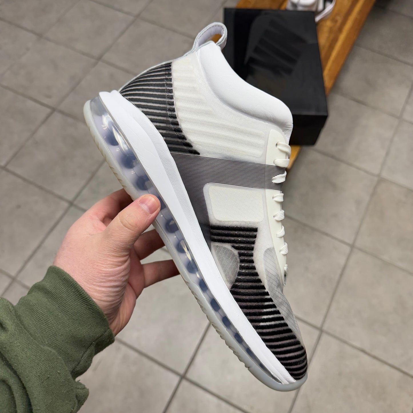 LeBron Icon x John Elliot White (Worn)