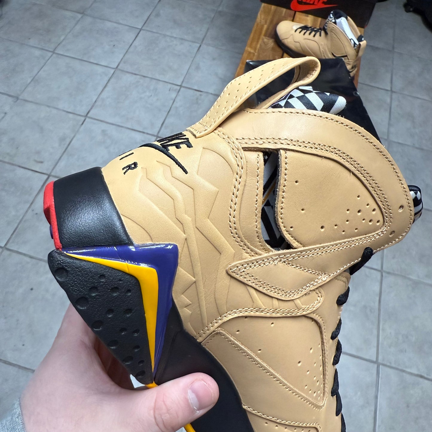 Jordan 7 Afrobeats (Worn)