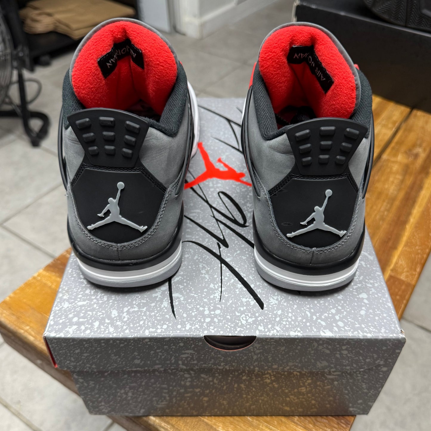 Jordan 4 Infrared (Worn)