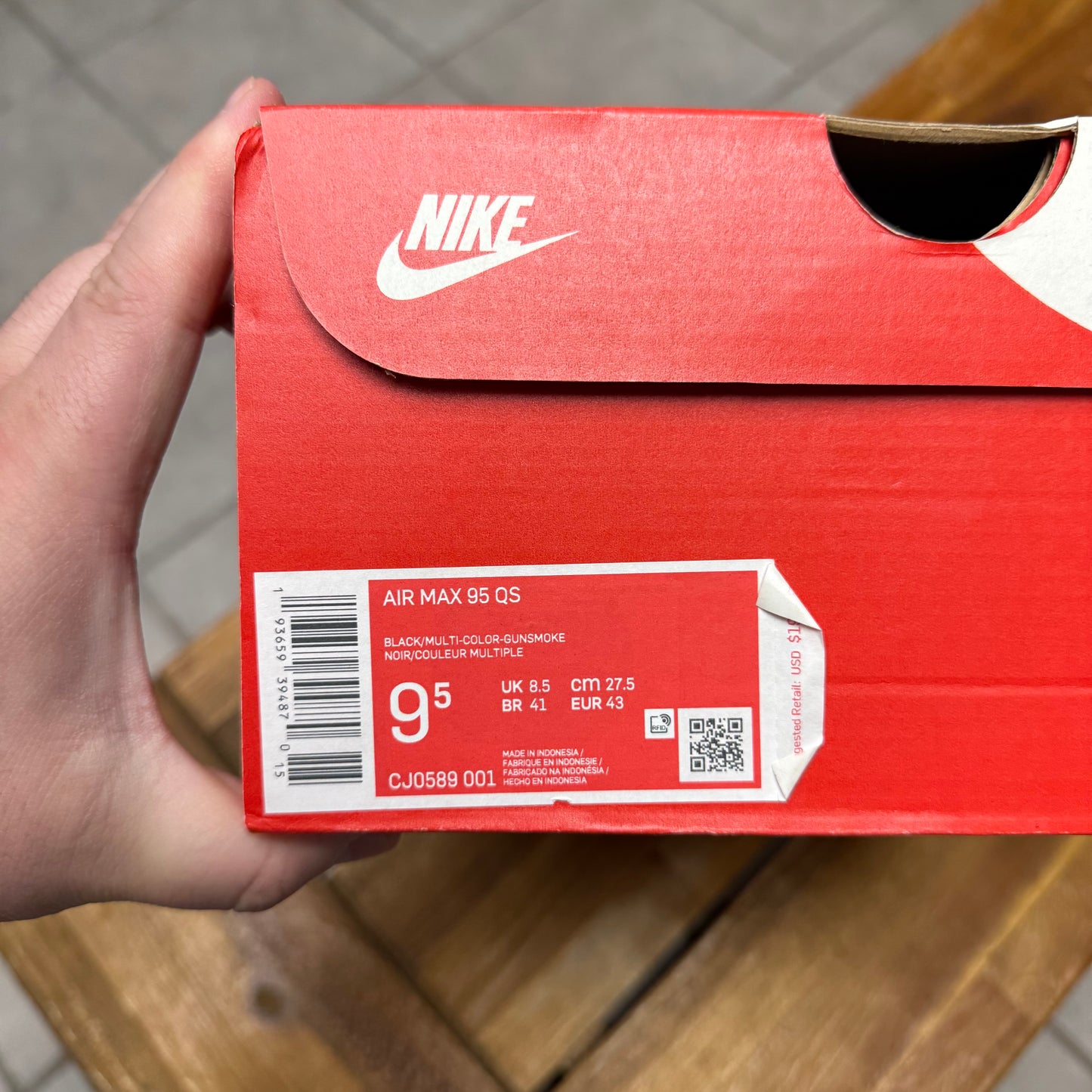 Air Max 95 QS ‘Greedy 2.0’ (Worn)