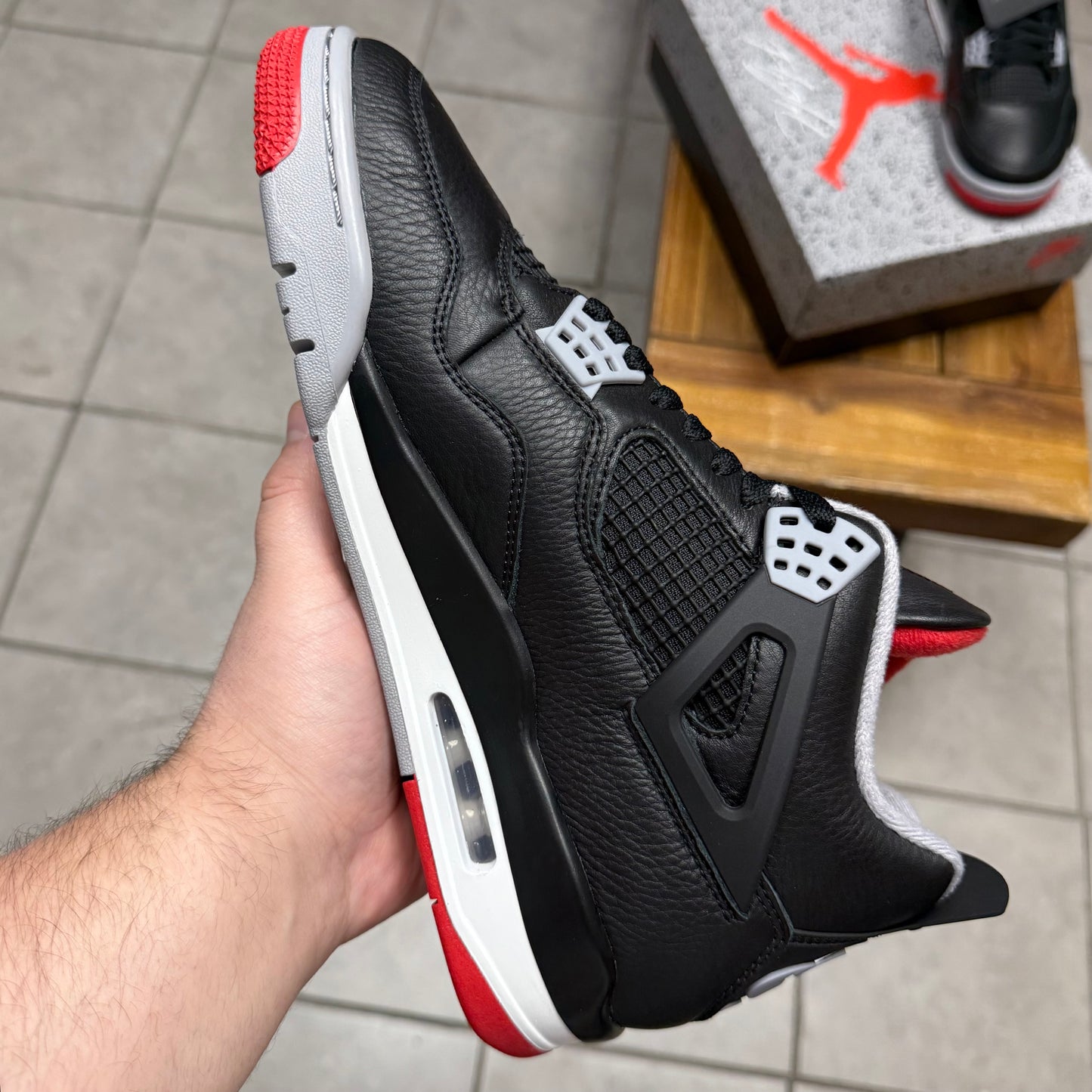 Jordan 4 Bred Reimagined