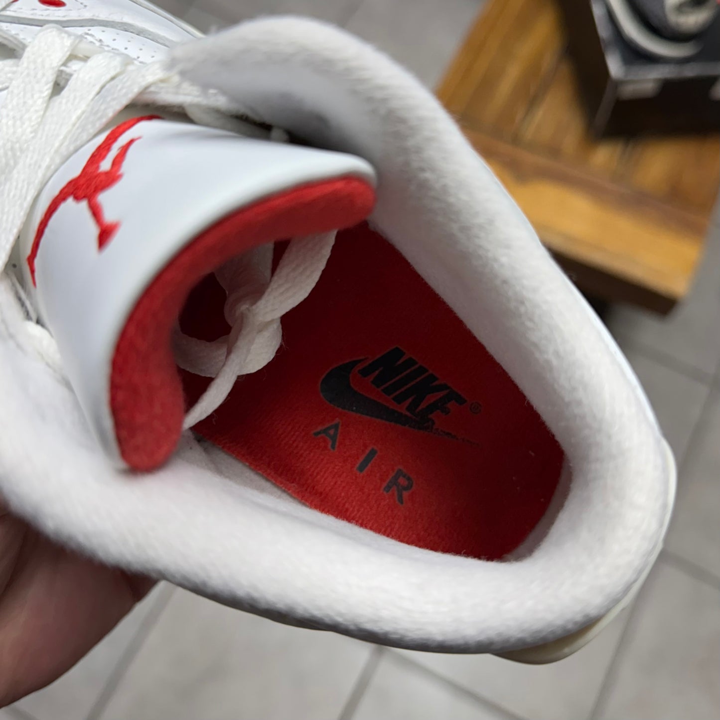 Jordan 3 White Cement Reimagined (Worn)