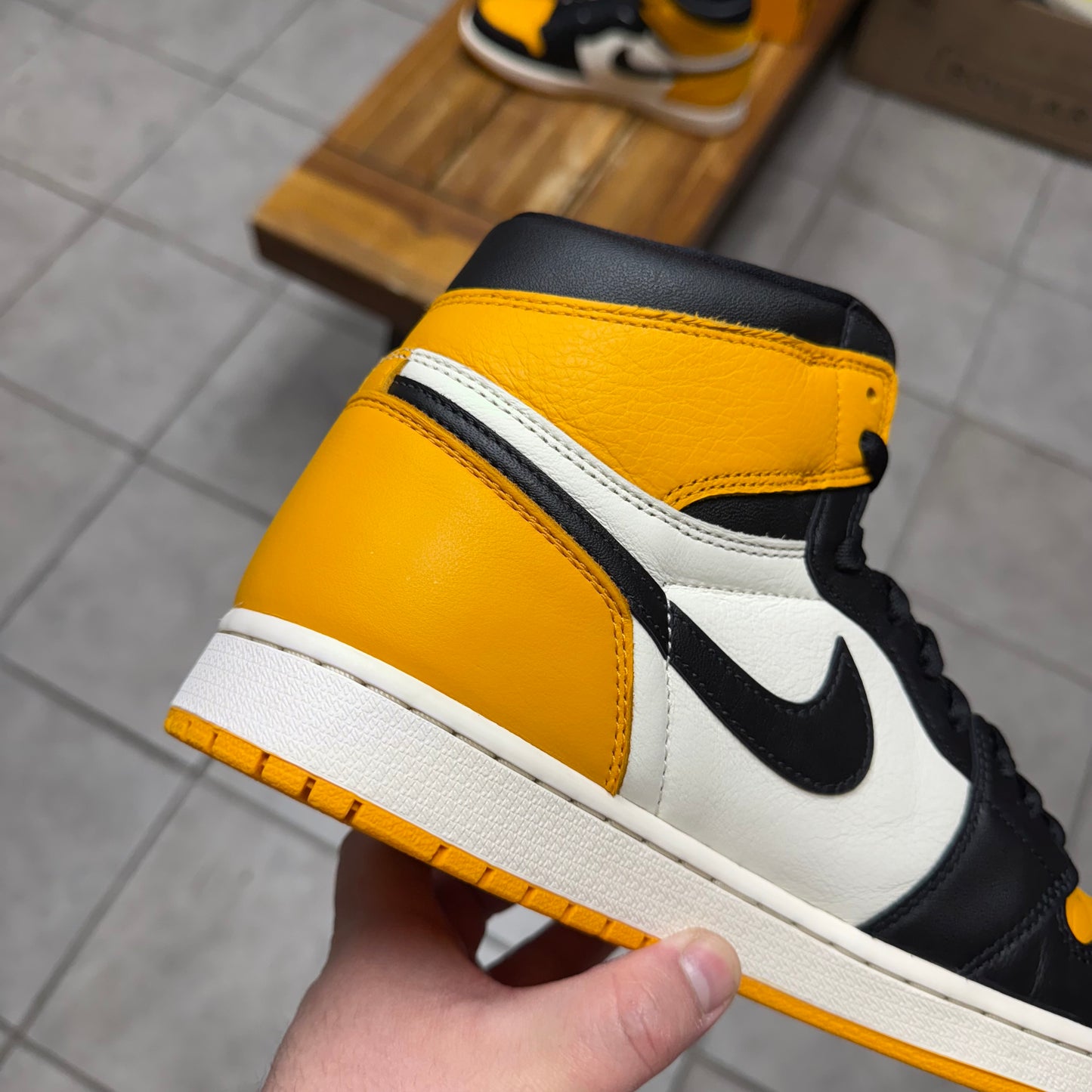 Jordan 1 High OG Yellow Toe (Worn)