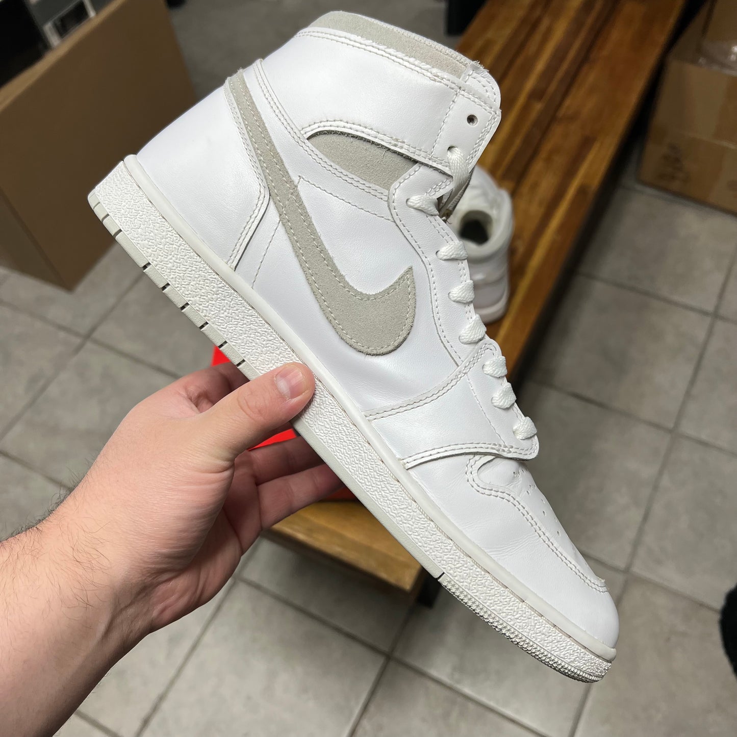 Jordan 1 High ‘85 Neutral Gray (Worn)