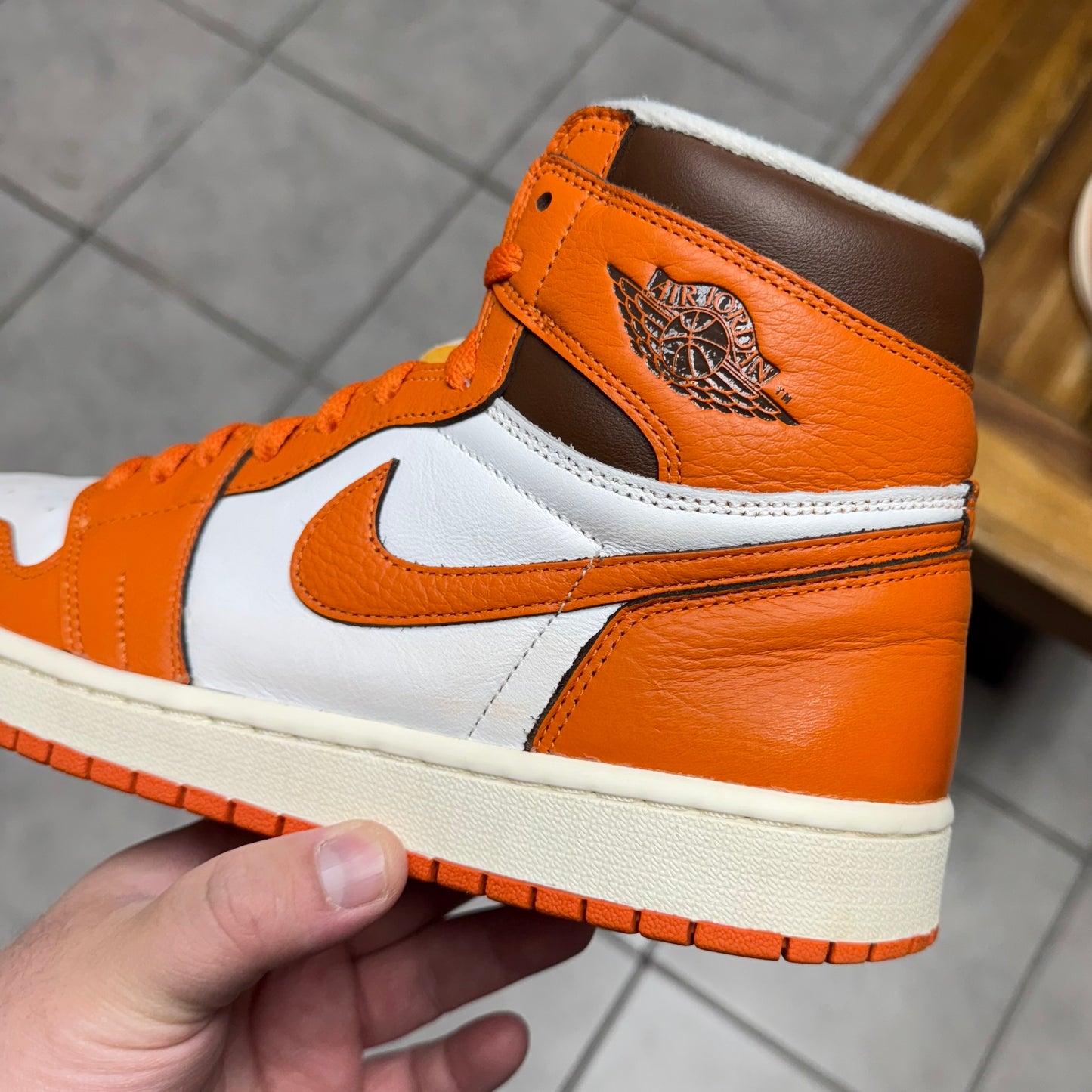 Jordan 1 Retro High OG Starfish W (Worn)