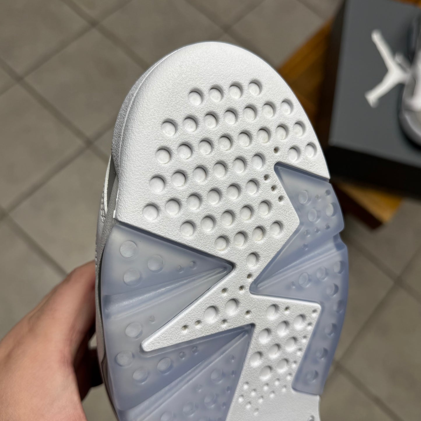 Jordan 6 Cool Grey (Worn)