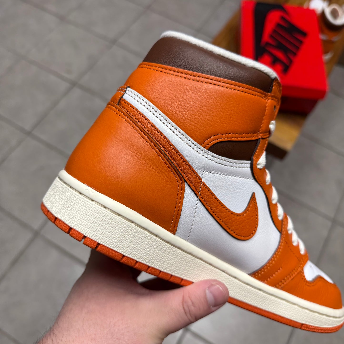 Jordan 1 High OG Starfish (Worn)