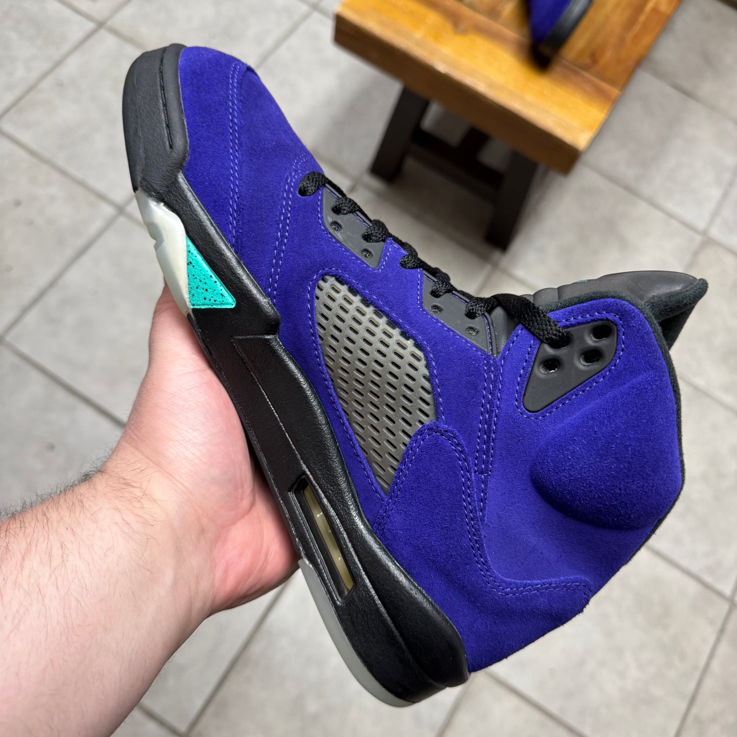 Jordan 5 Alternate Grape (Worn)