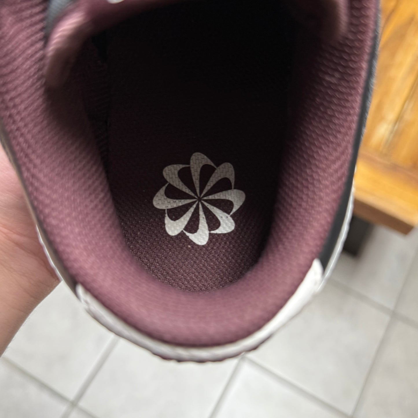 Dunk Low Next Nature ‘Burgundy Crush Black' (Worn)