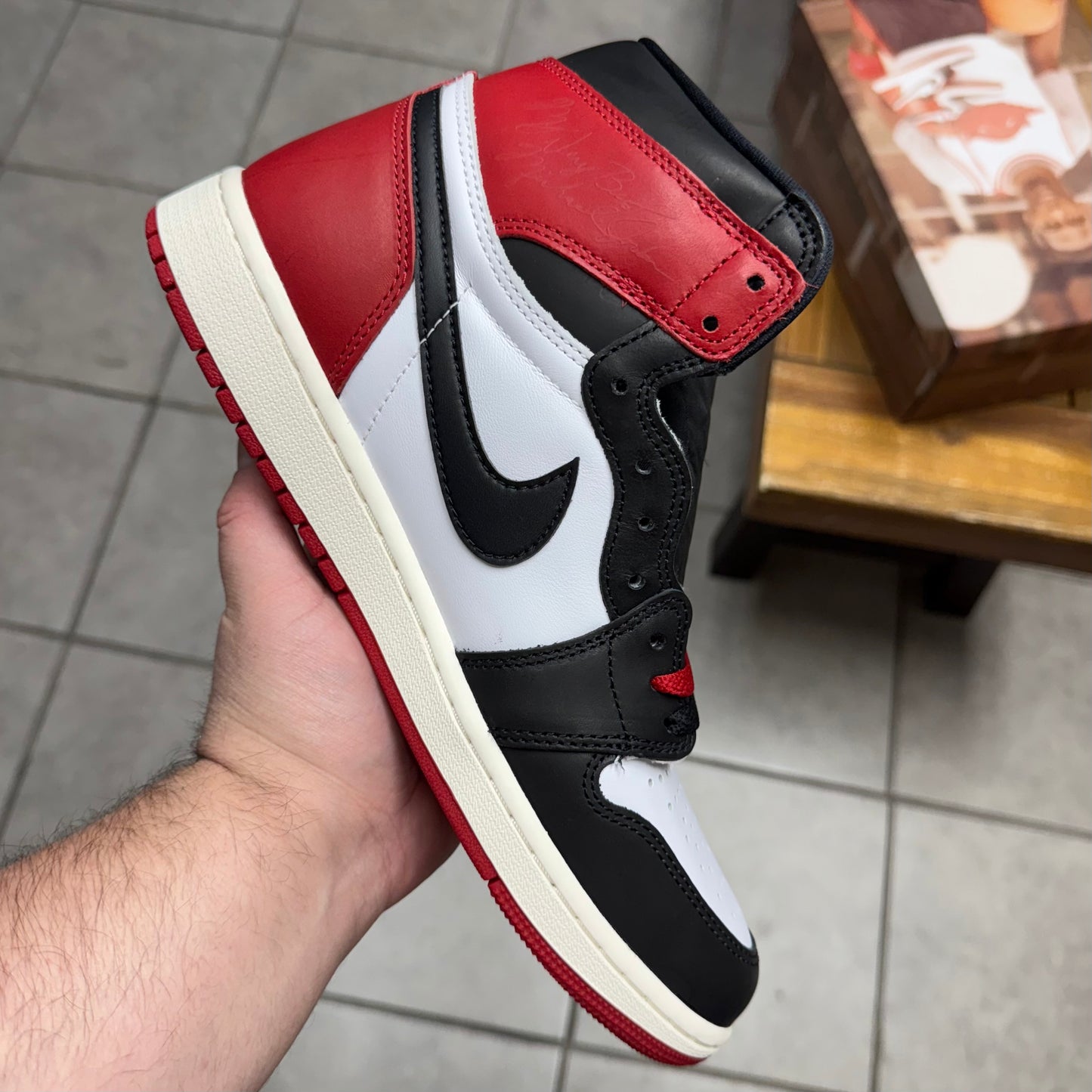 Jordan 1 High OG Black Toe Reimagined