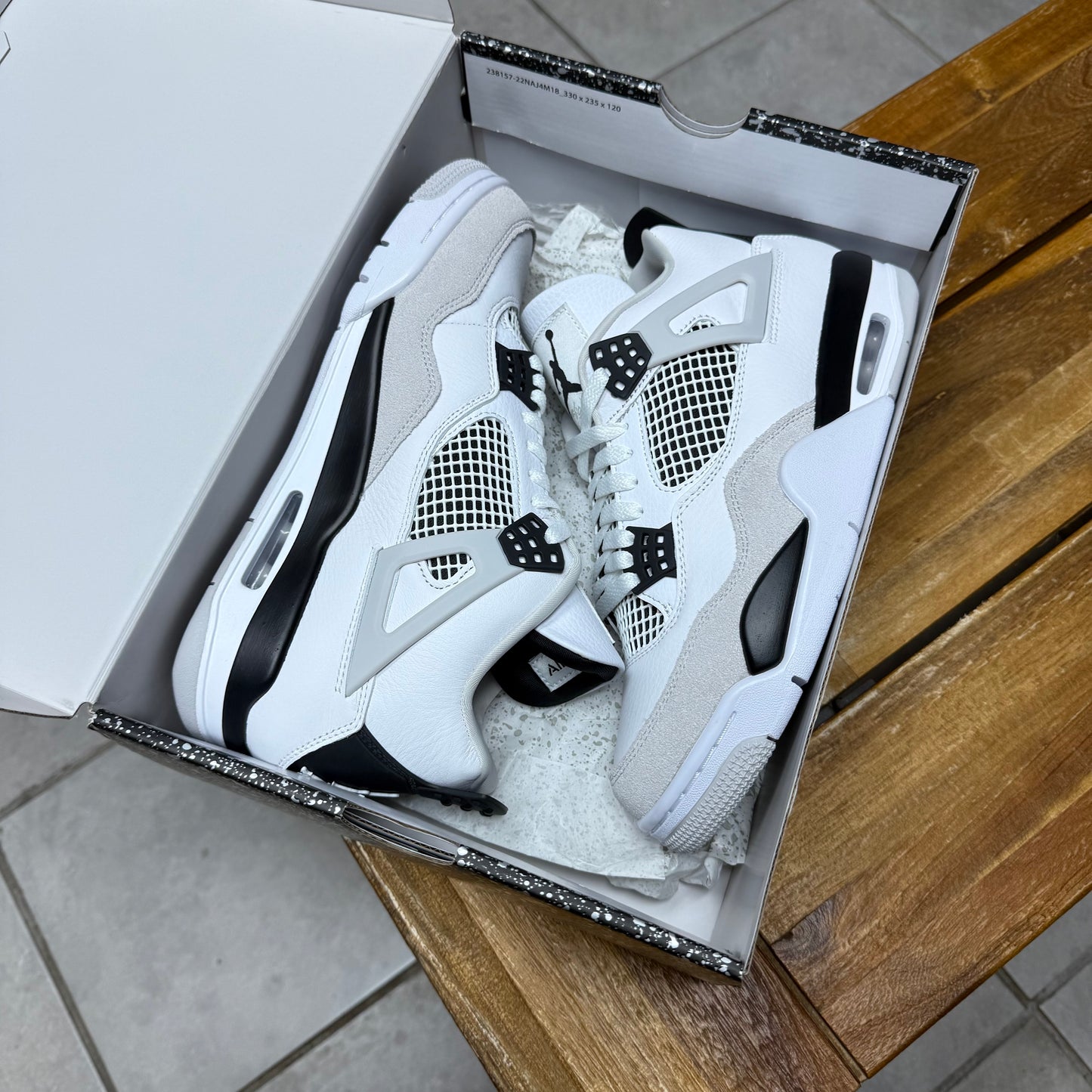 Jordan 4 Military Black