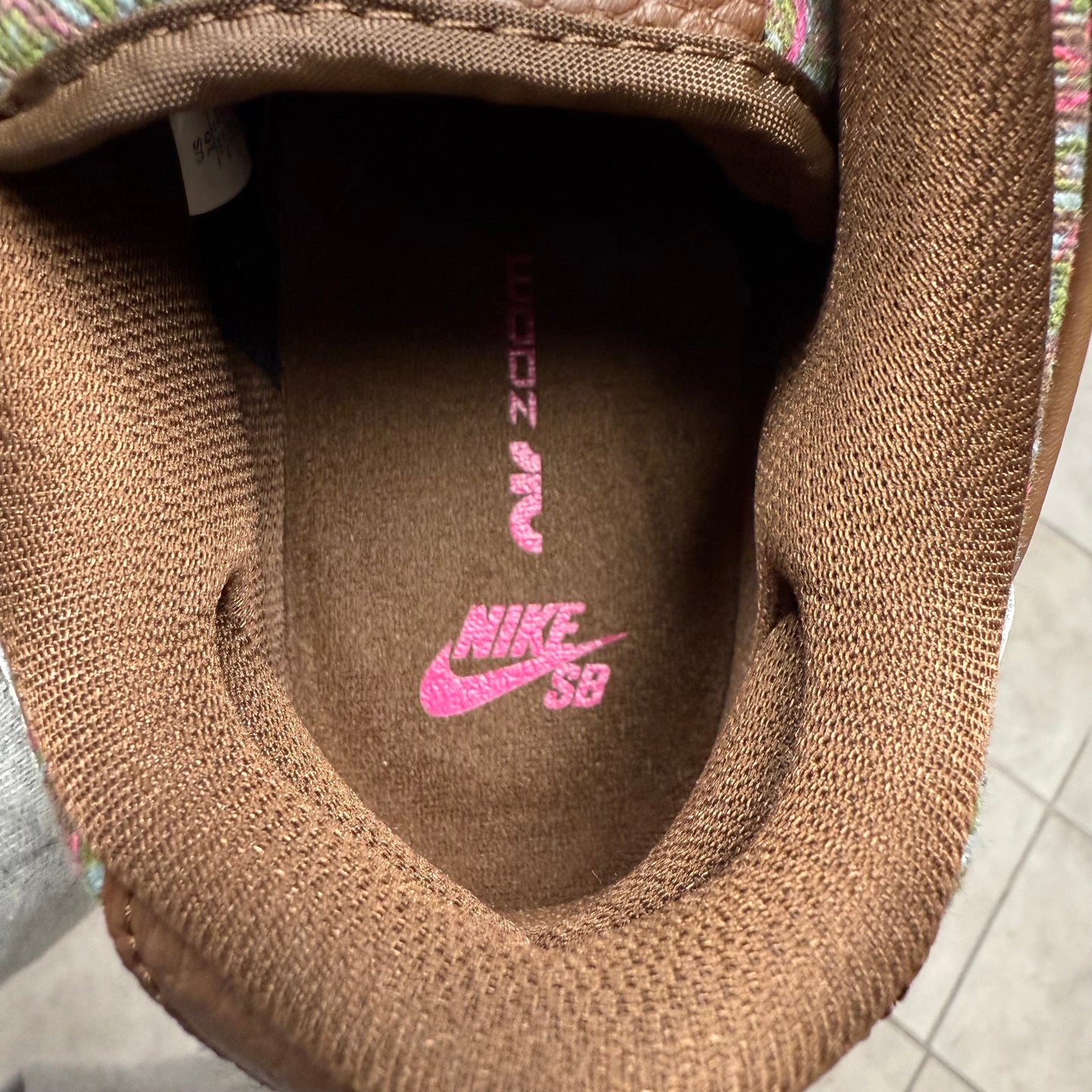 SB Dunk Low Paisley Brown (Worn)