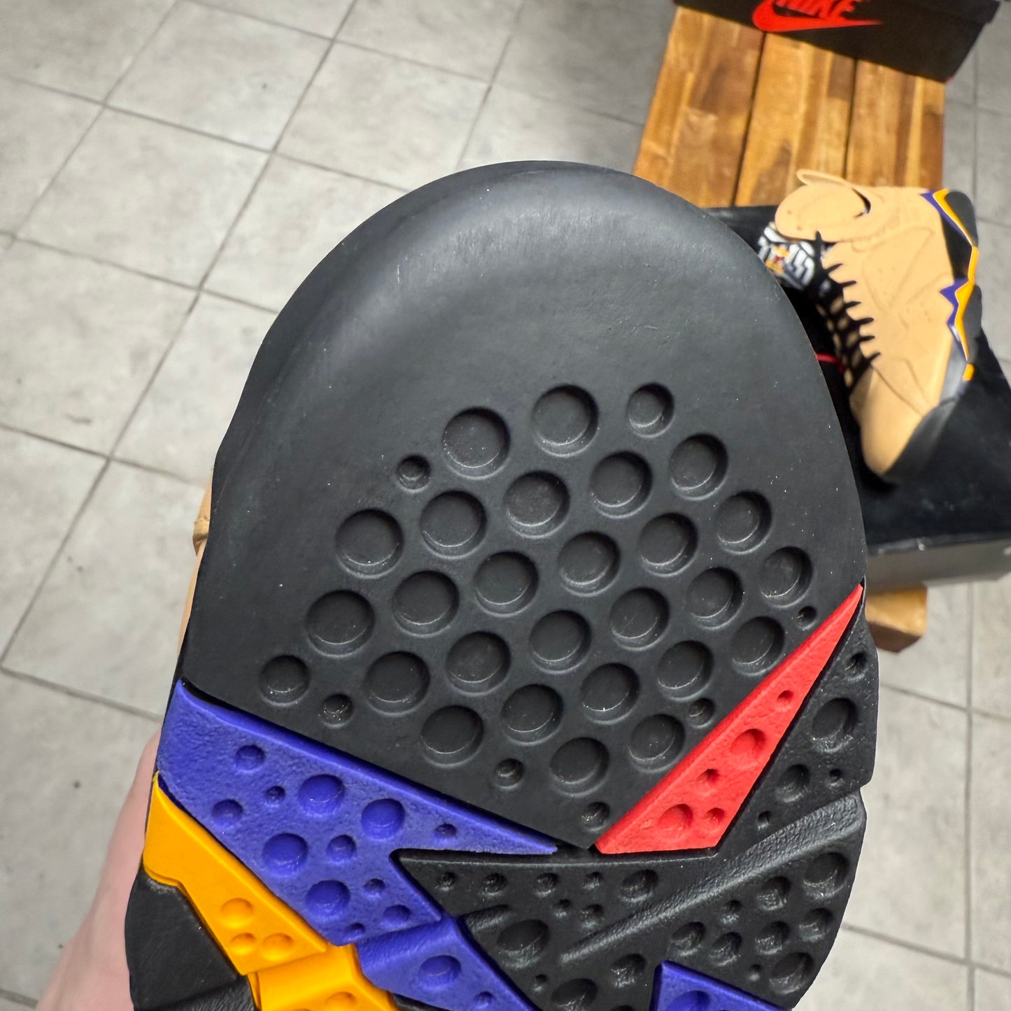 Jordan 7 Afrobeats (Worn)