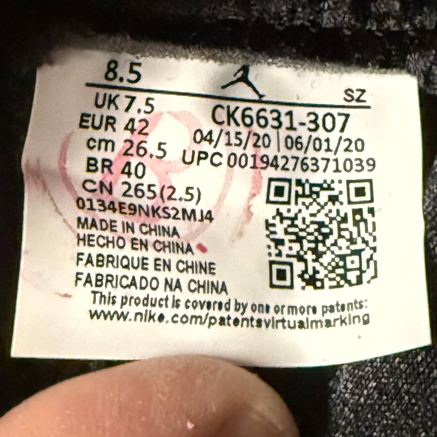 Jordan 5 SE Oregon (Worn)
