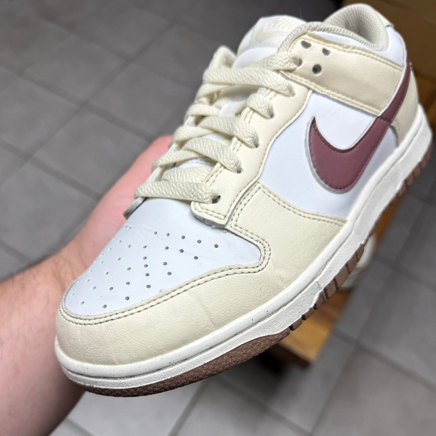 Dunk Next Nature Low Coconut Mauve W (Worn)