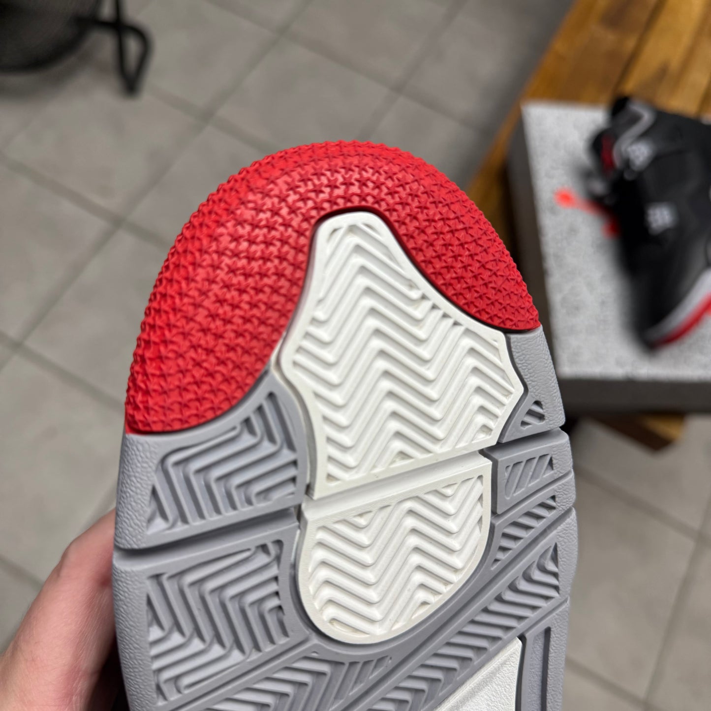 Jordan 4 Bred Reimagined (Worn)