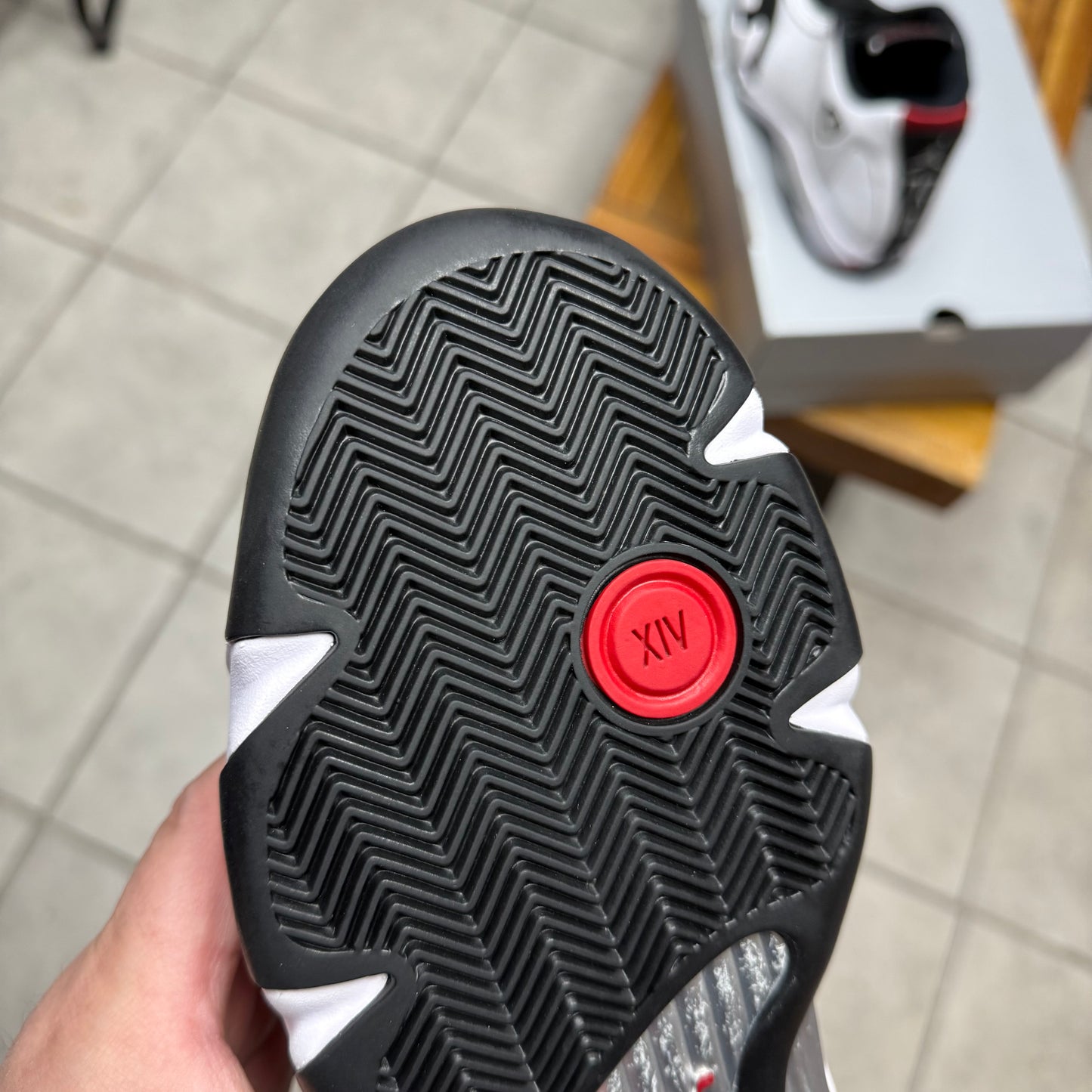Jordan 14 Black Toe (Worn)