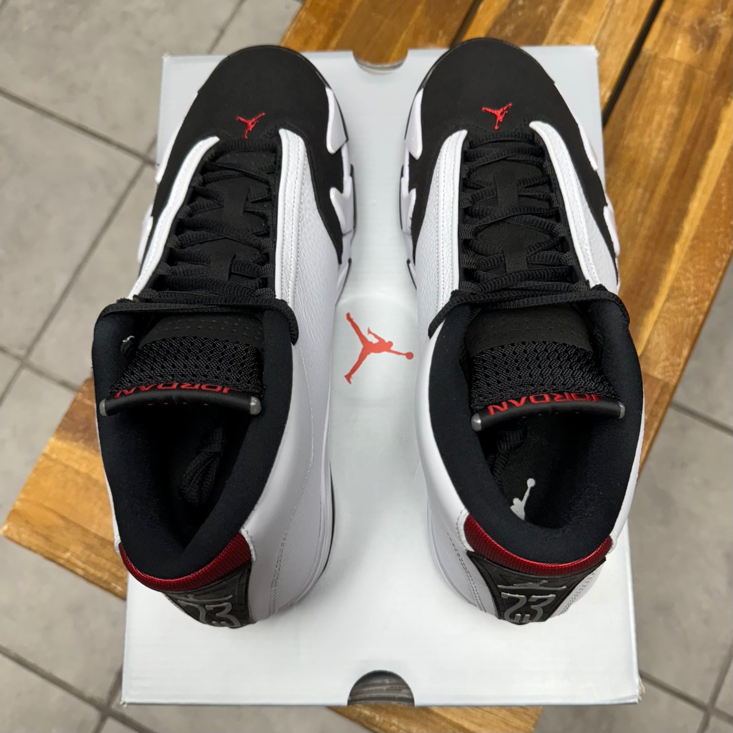 Jordan 14 Black Toe (Worn)