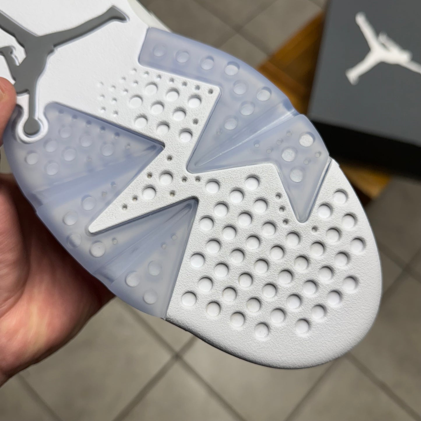 Jordan 6 Cool Grey (Worn)