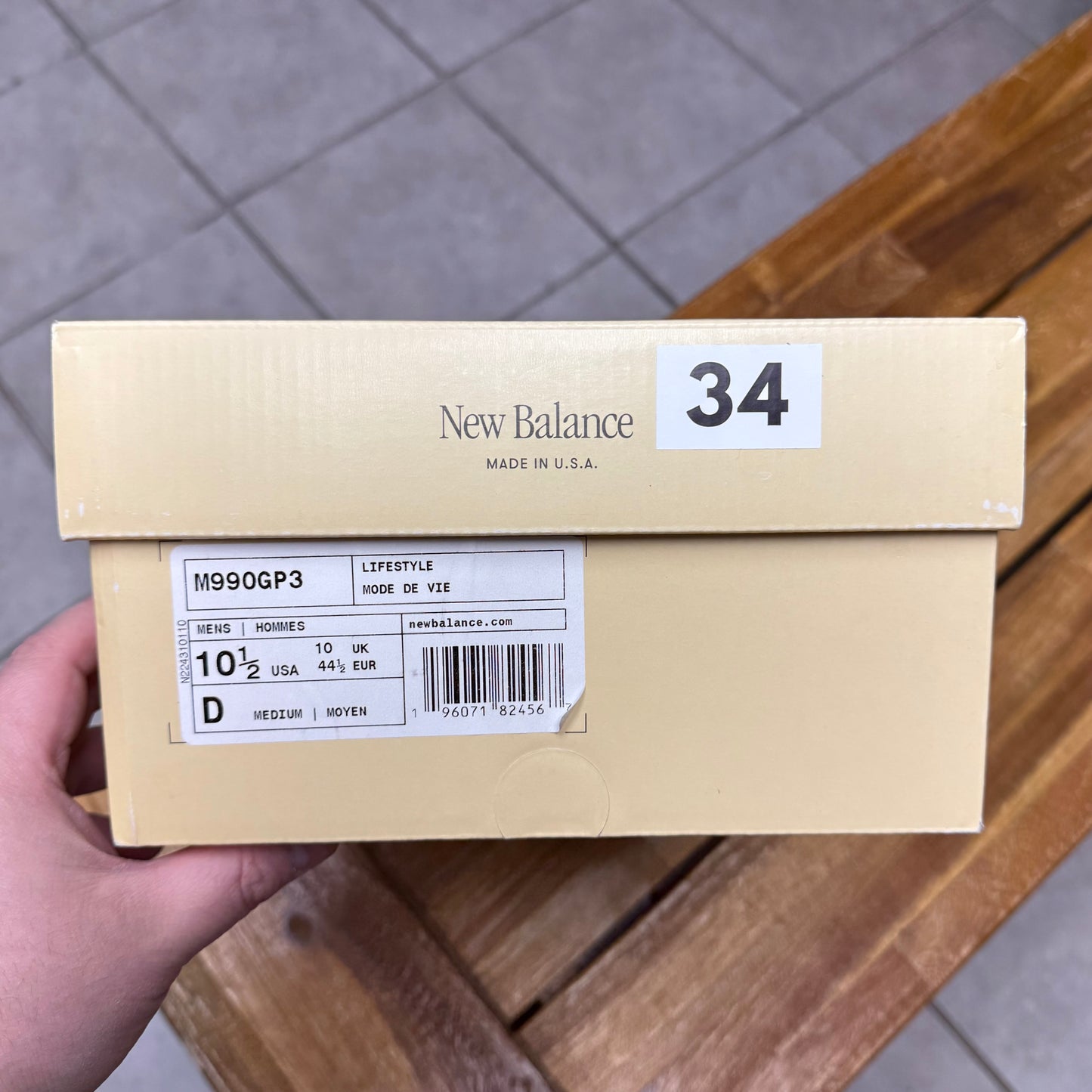 New Balance 990v3 x Teddy Santis ‘Green Purple’ (Worn)