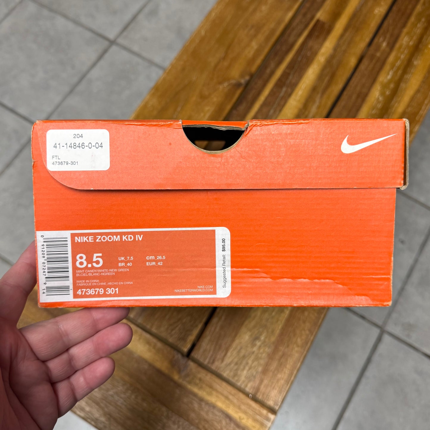 Nike Zoom KD 4 ‘Easter’ 2012 (Worn)