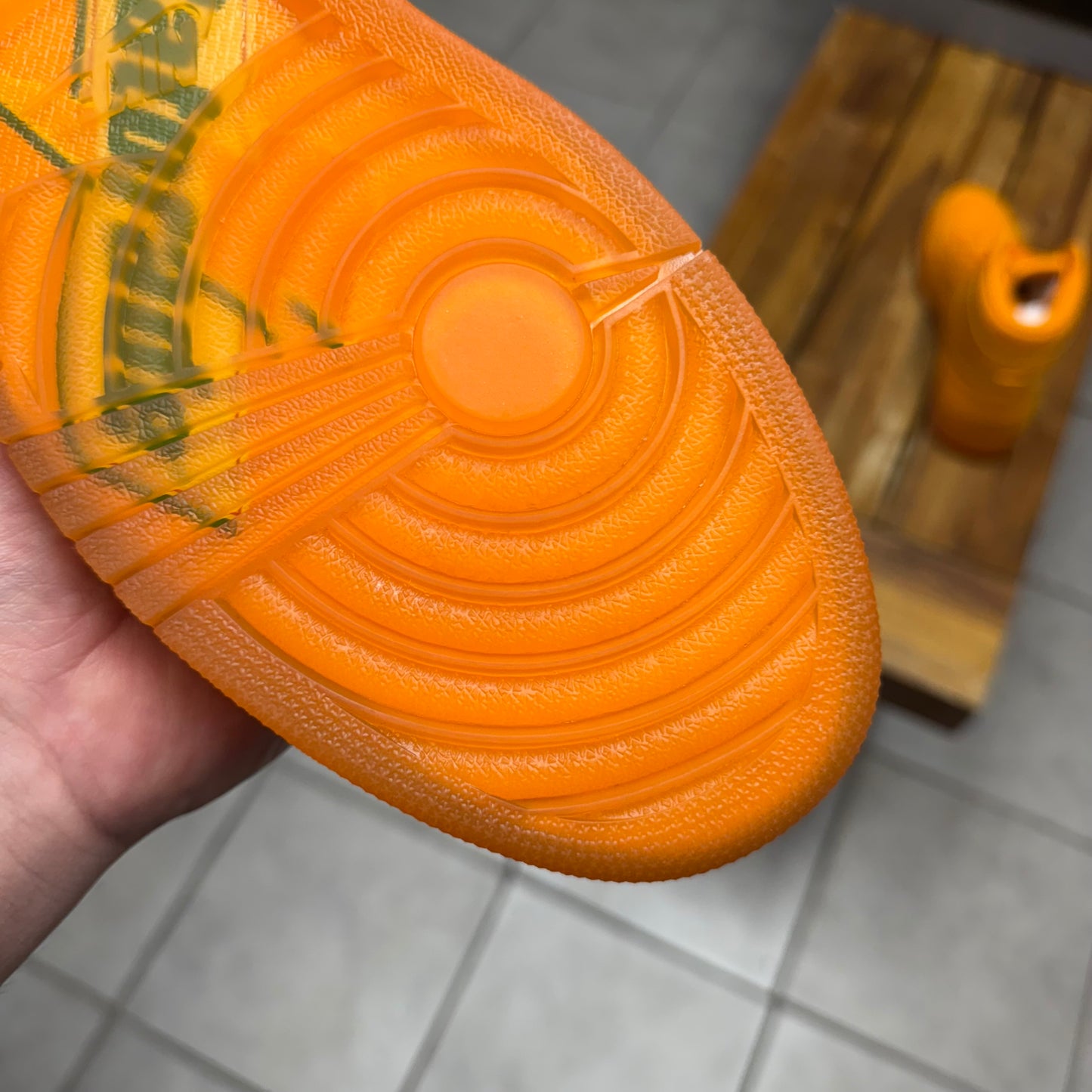 Jordan 1 High OG G8RD Orange Peel (Worn)