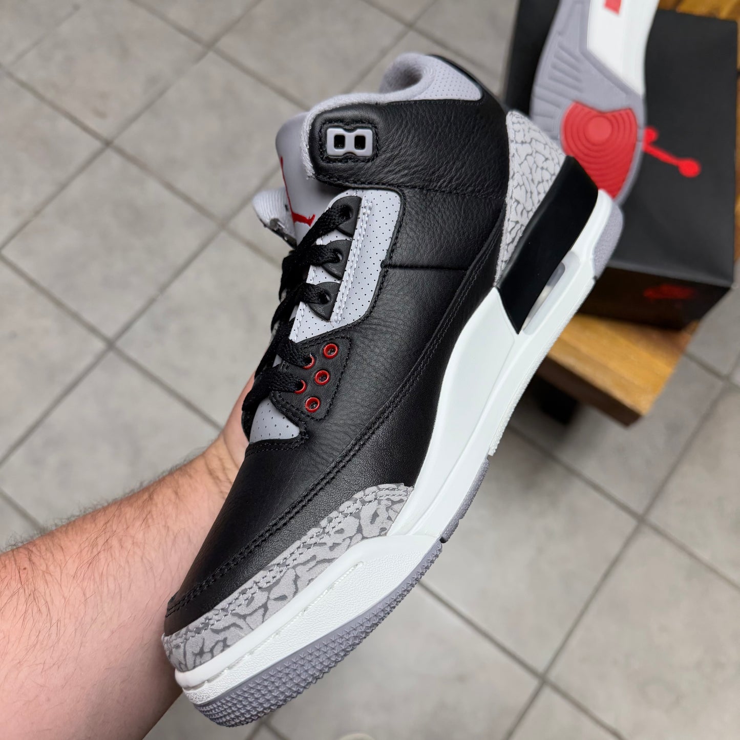 Jordan 3 Black Cement 2024